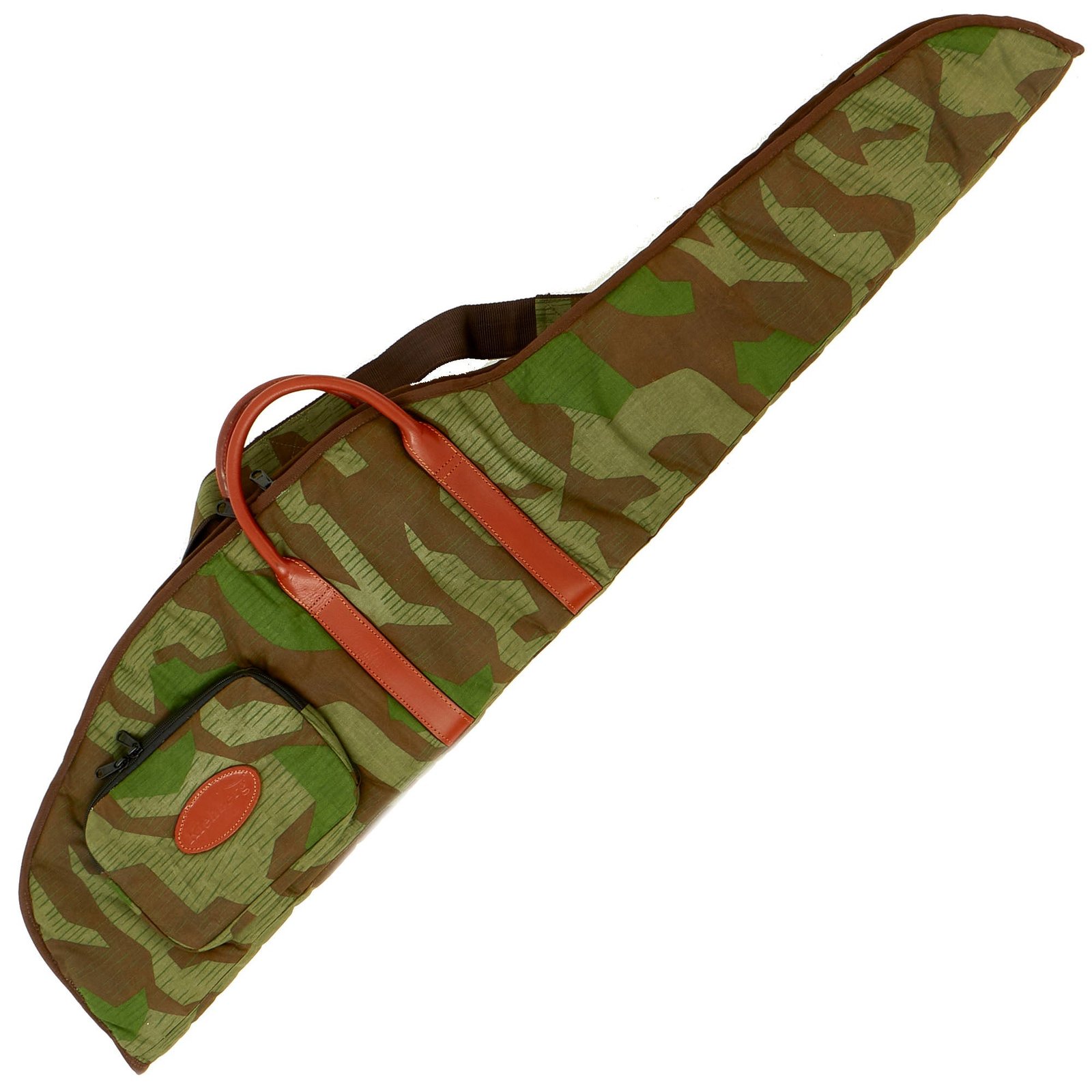 Kiehberg Insulated Waterproof Rifle Bag Soft Gun Case - Splinter Camo