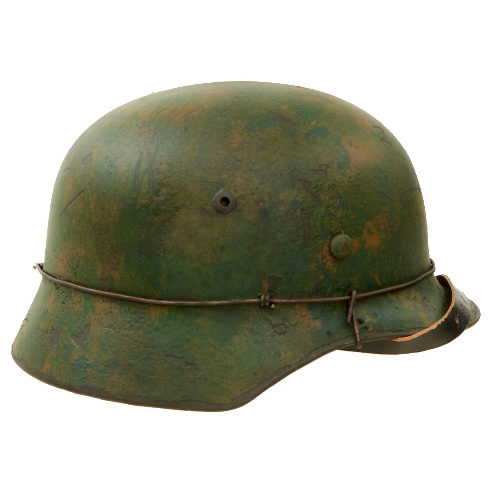 German WWII M35 Steel Helmet - SS Panzer Division, Eastern Front & the Battle of Kursk