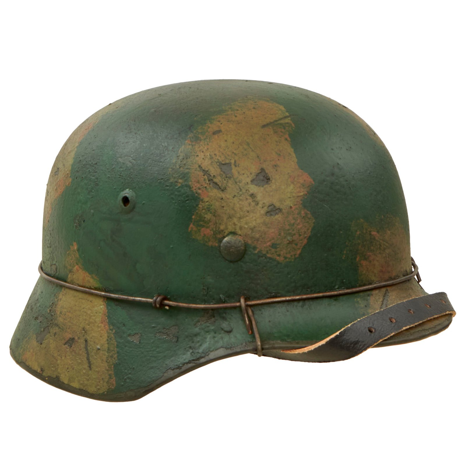 German WWII Reproduction M35 2nd SS Panzer Division Das Reich Kharkov Helmet