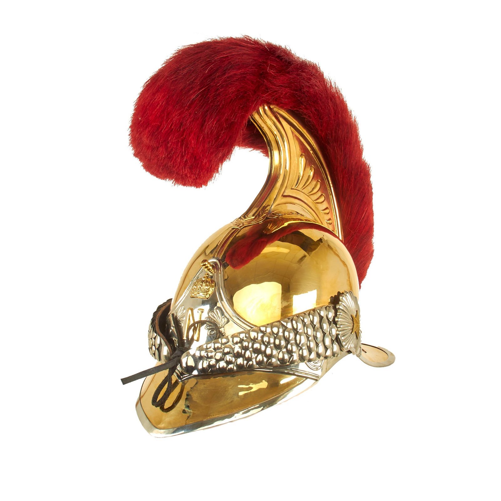 Buy Napoleonic First French Empire Carabinier Officer Helmet - Battle of Waterloo 1815 | Original Firearms Antique For Sale