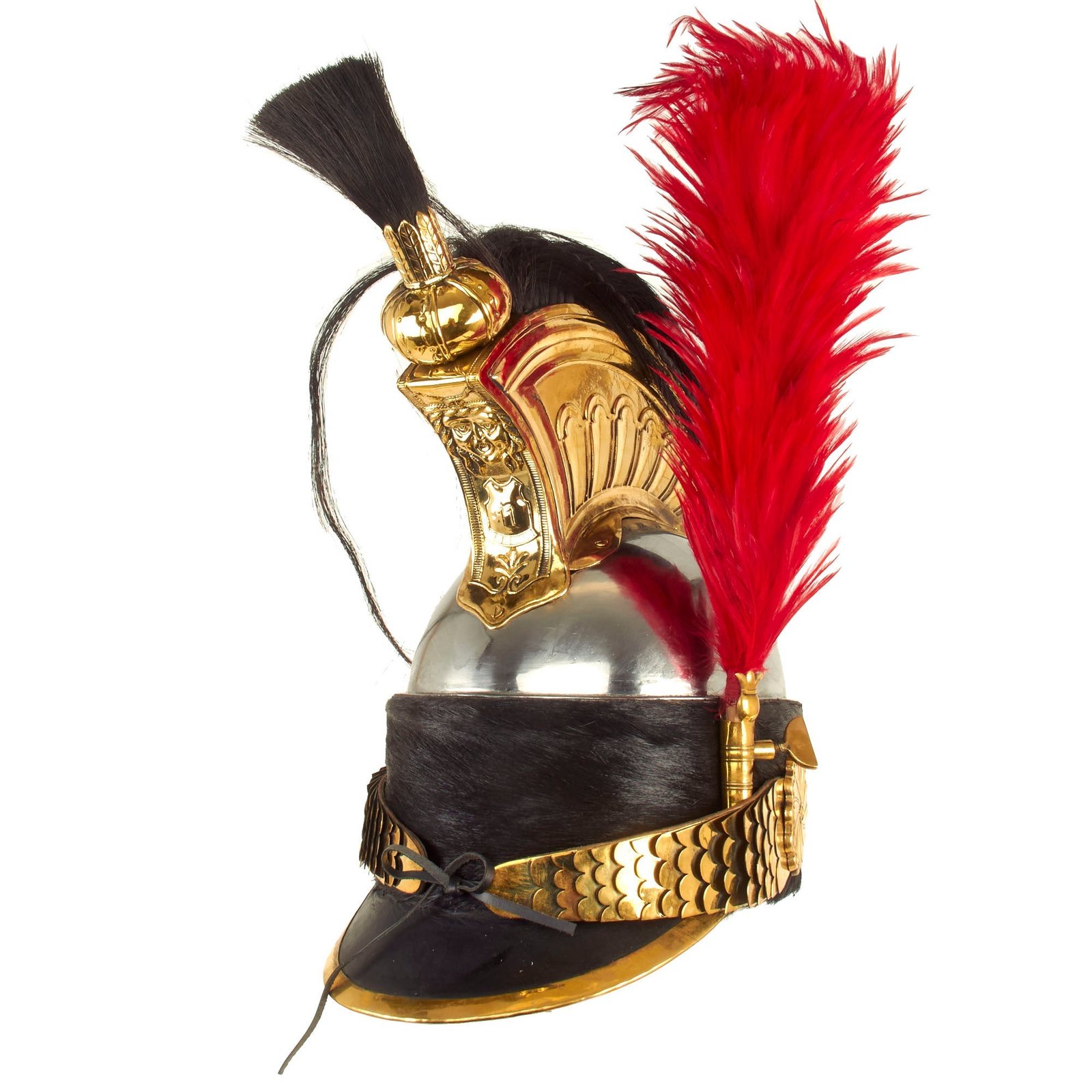 Buy Napoleonic First French Empire Model 1810 11th Cuirassier Regiment Helmet - Battle of Waterloo 1815 | Original Firearms Antique For Sale