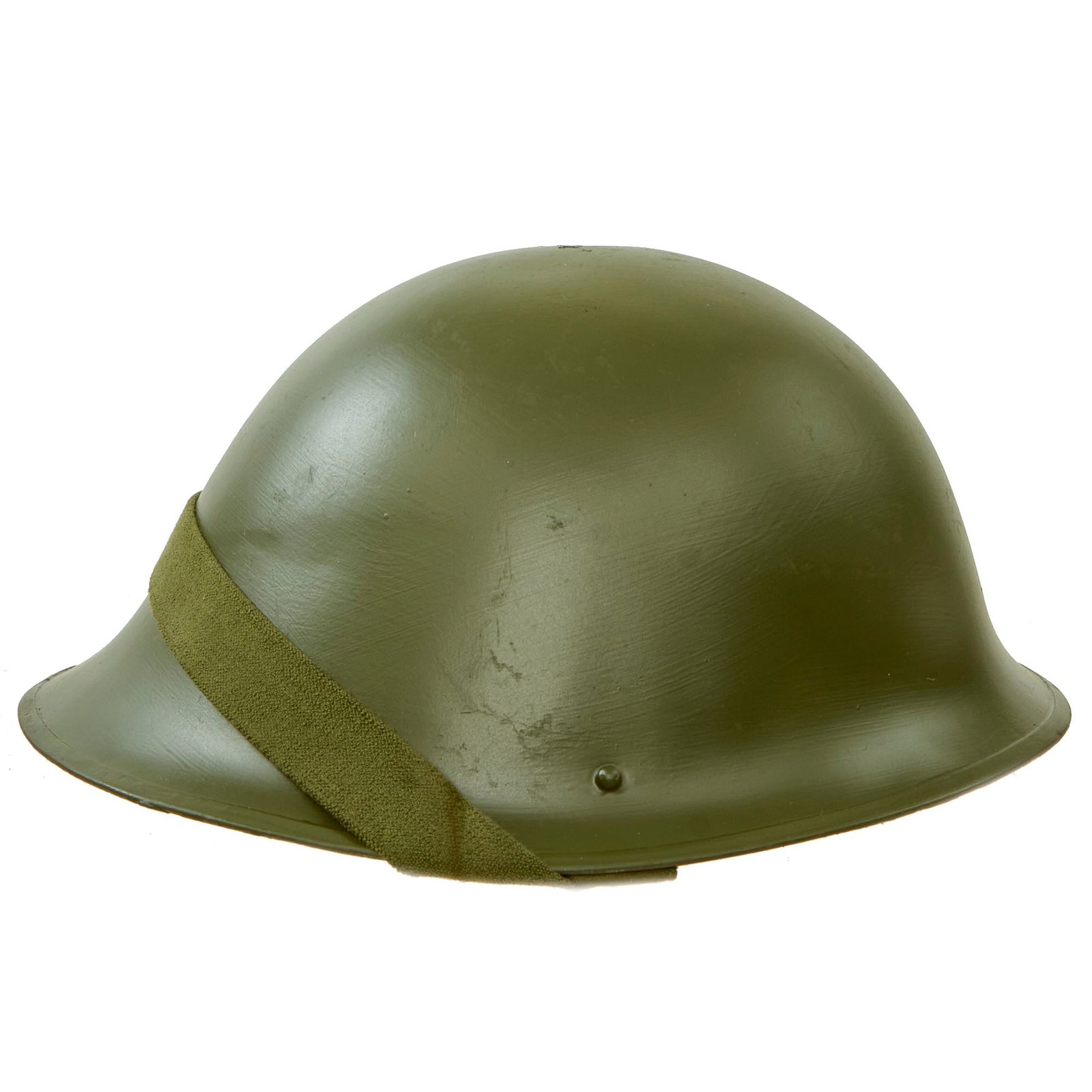 Buy Original British P-1944 Turtle MkV Steel Helmet with Liner & Chinstrap - Restored | Original Firearms Antique For Sale
