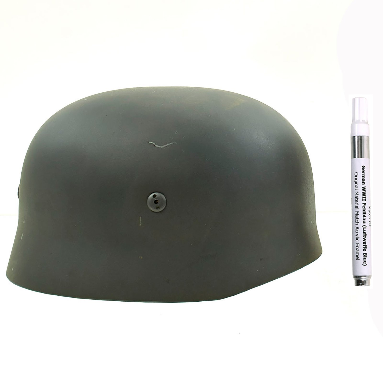 Buy Paint Pen - German WWII Feldblau Luftwaffe Blue Helmet Acrylic Enamel | Original Firearms Antique For Sale