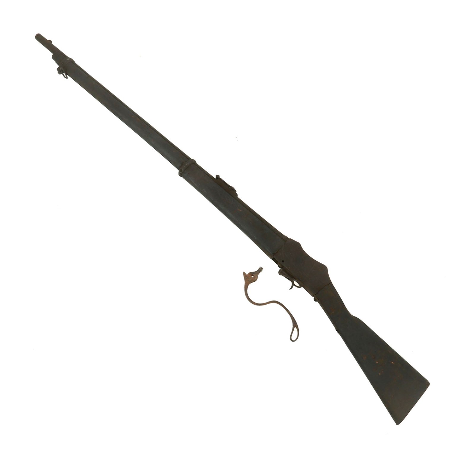 Buy Original Nepalese Gahendra Martini Rifle - Untouched Condition and Partially Unassembled | Original Firearms Antique For Sale