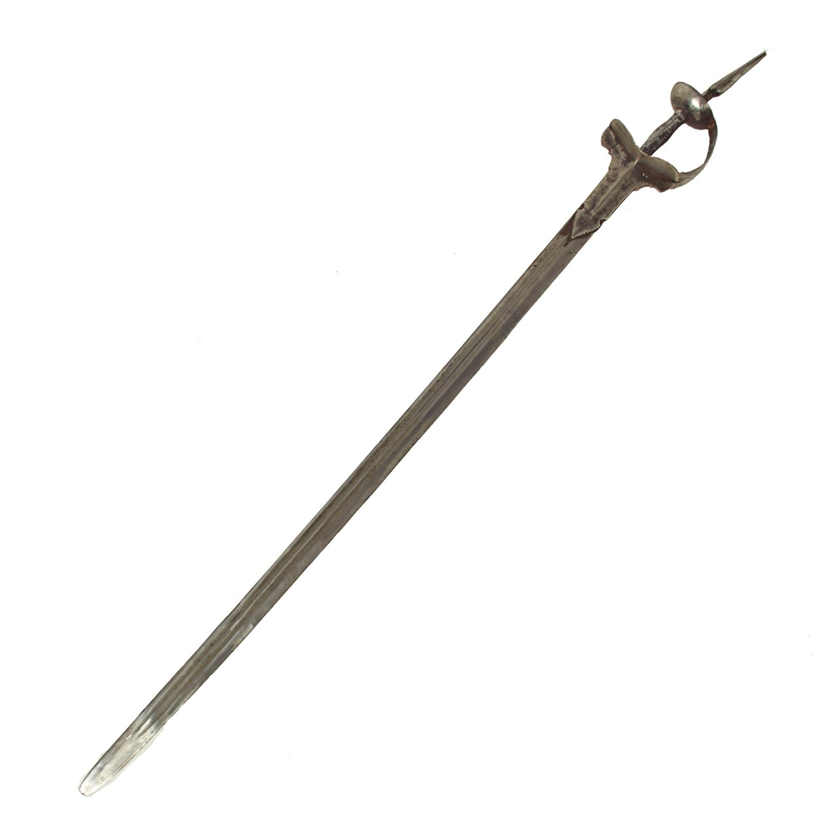 Buy Original 17th Century Indian Maratha Empire Firangi / Khanda Rajput Warrior Battle Sword | Original Firearms Antique For Sale