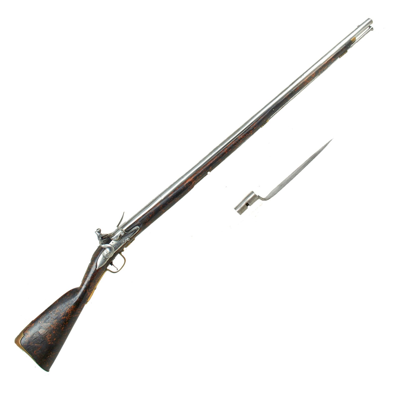 Buy Original 1st Jacobite Rebellion of 1715 Era British Flintlock Carbine by Henry Delany with Bayonet Owned by Thomas Gage of Shirburn Castle - No. 6 of 20 | Original Firearms Antique For Sale