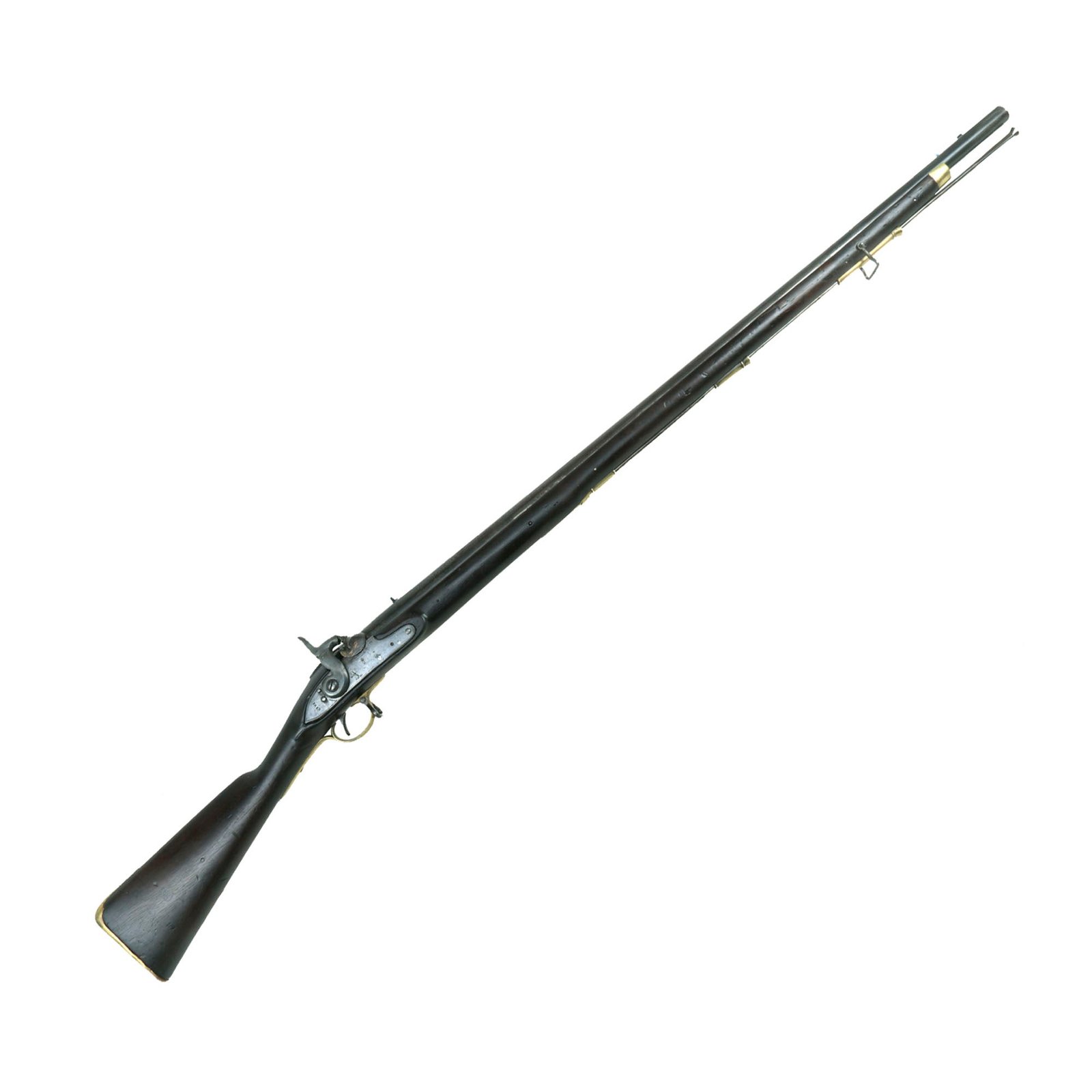 Buy Original British East India Company Model A Converted Percussion Musket with 1812 Dated EIC Lock and EIC Proofed Barrel | Original Firearms Antique For Sale