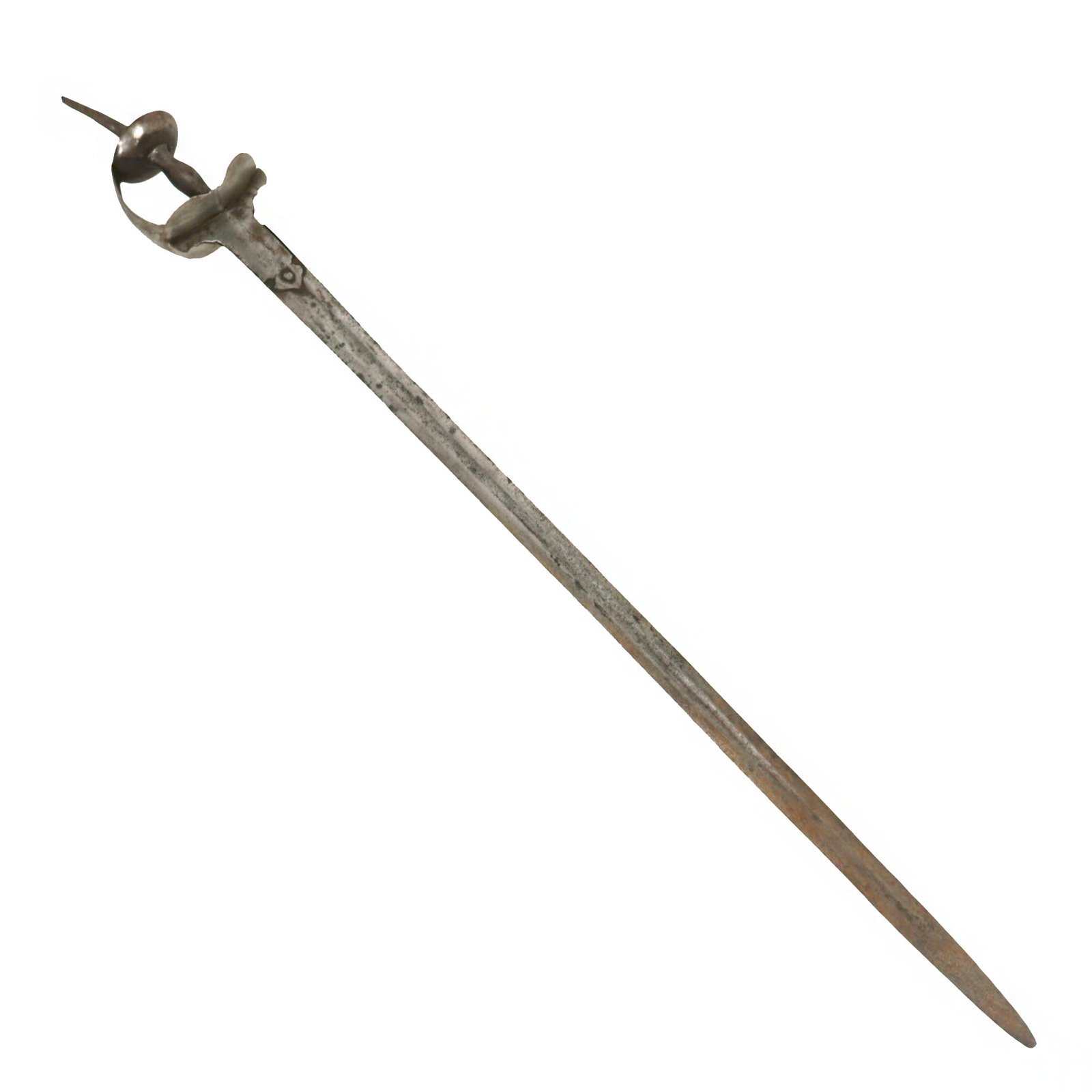 Buy Original 17th Century Indian Maratha Empire Firangi / Khanda Rajput Warrior Battle Sword | Original Firearms Antique For Sale