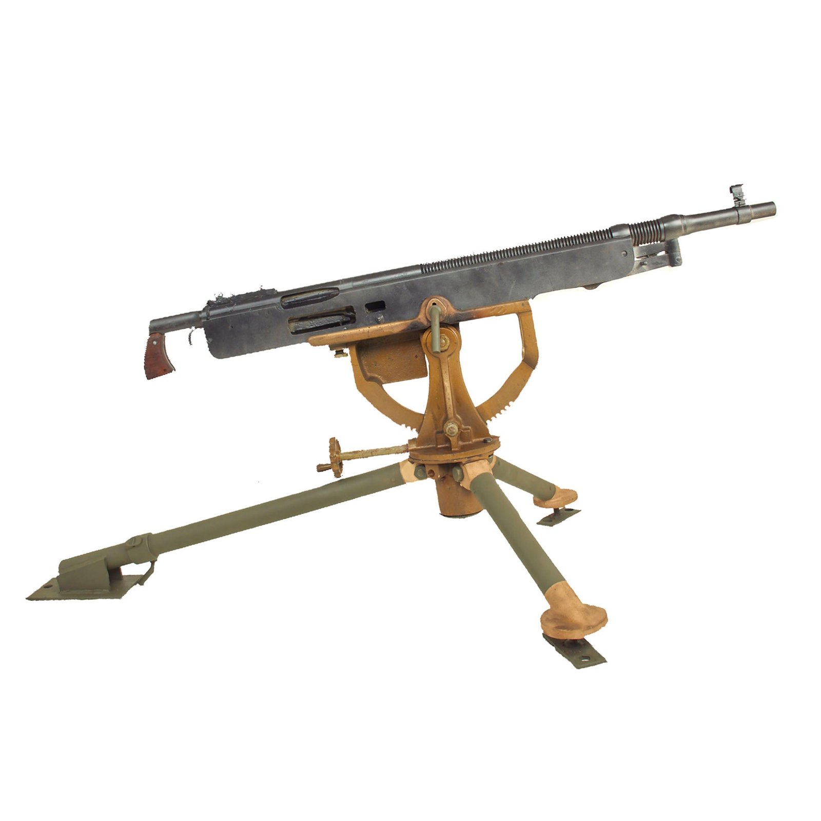 Buy Original U.S. WWI Marlin Colt M1895/14 Potato Digger Display Gun with Tripod - Serial No. 2510 | Original Firearms Antique For Sale