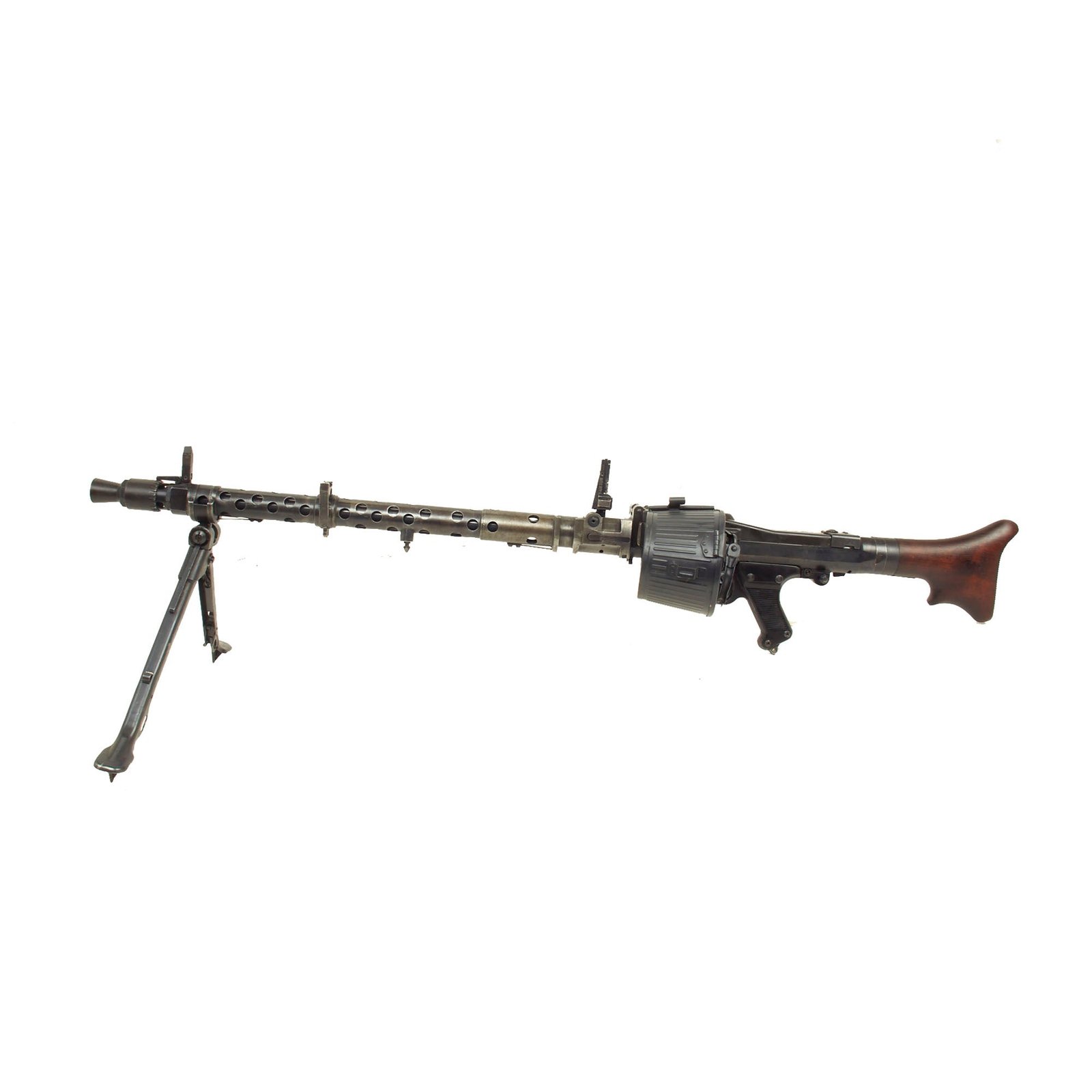 Buy Original German WWII MG 34 Display Machine Gun by Waffenwerke Brünn with Basket Belt Carrier - dated 1944 | Original Firearms Antique For Sale