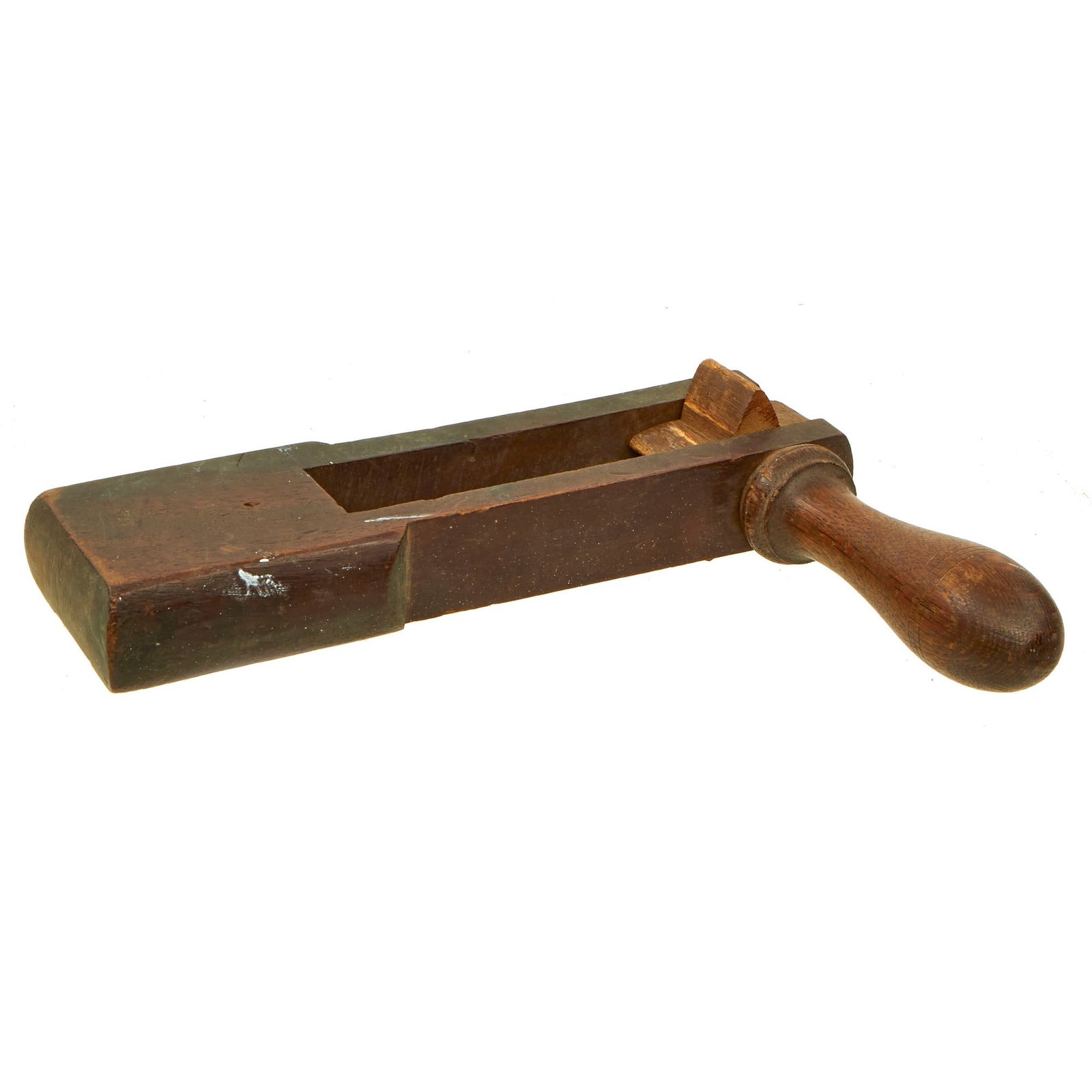Buy Original U.S. Civil War Fire Watch Prowler “Rattle Watch” Wooden Crank Grogger Alarm Used On Ships To Sound Battle Stations - Dated 1862 | Original Firearms Antique For Sale