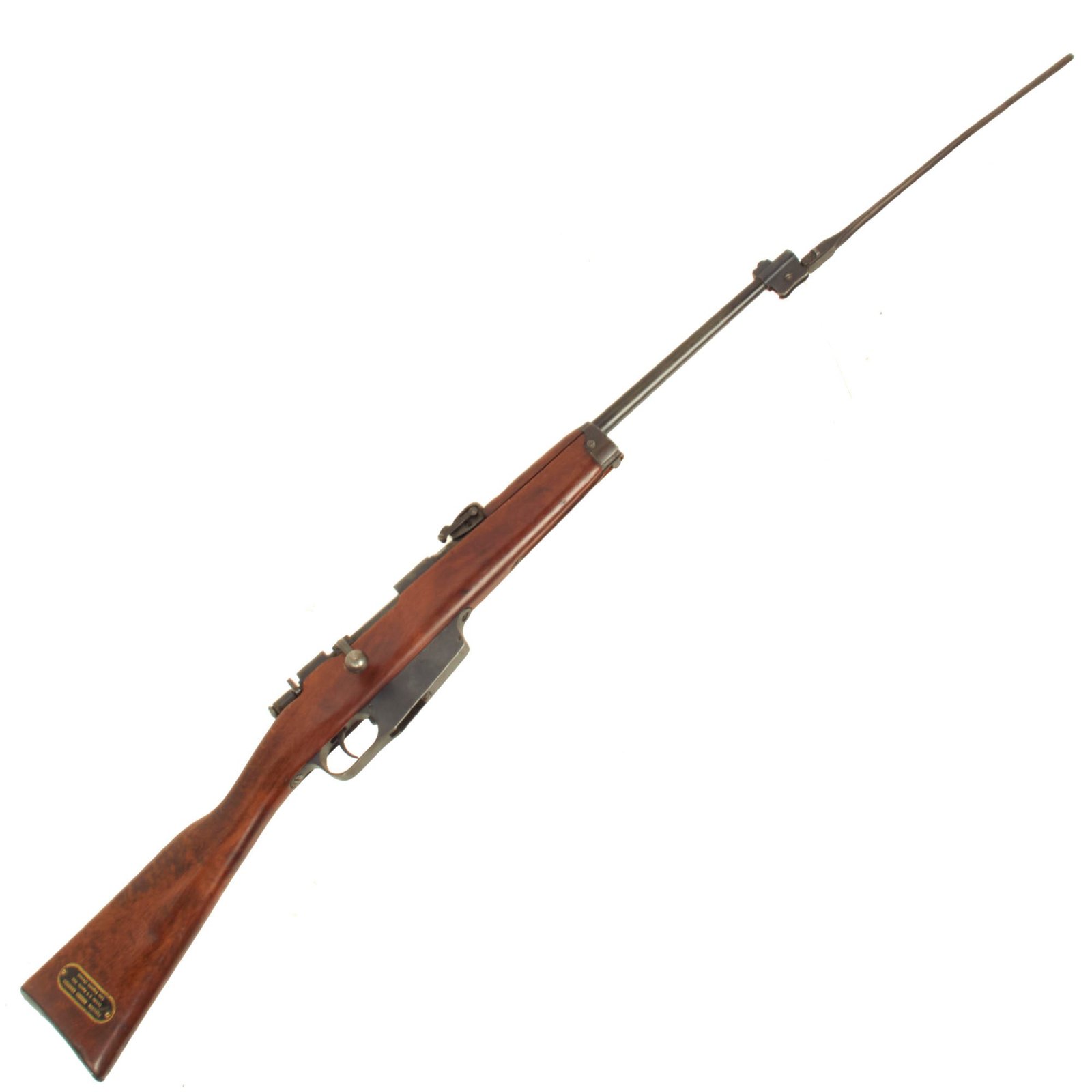 Buy Original Italian WWII ONB Fascist Youth Balilla Blank Firing M1891 Carcano Training Carbine by FNA with Sling - dated 1937 | Original Firearms Antique For Sale