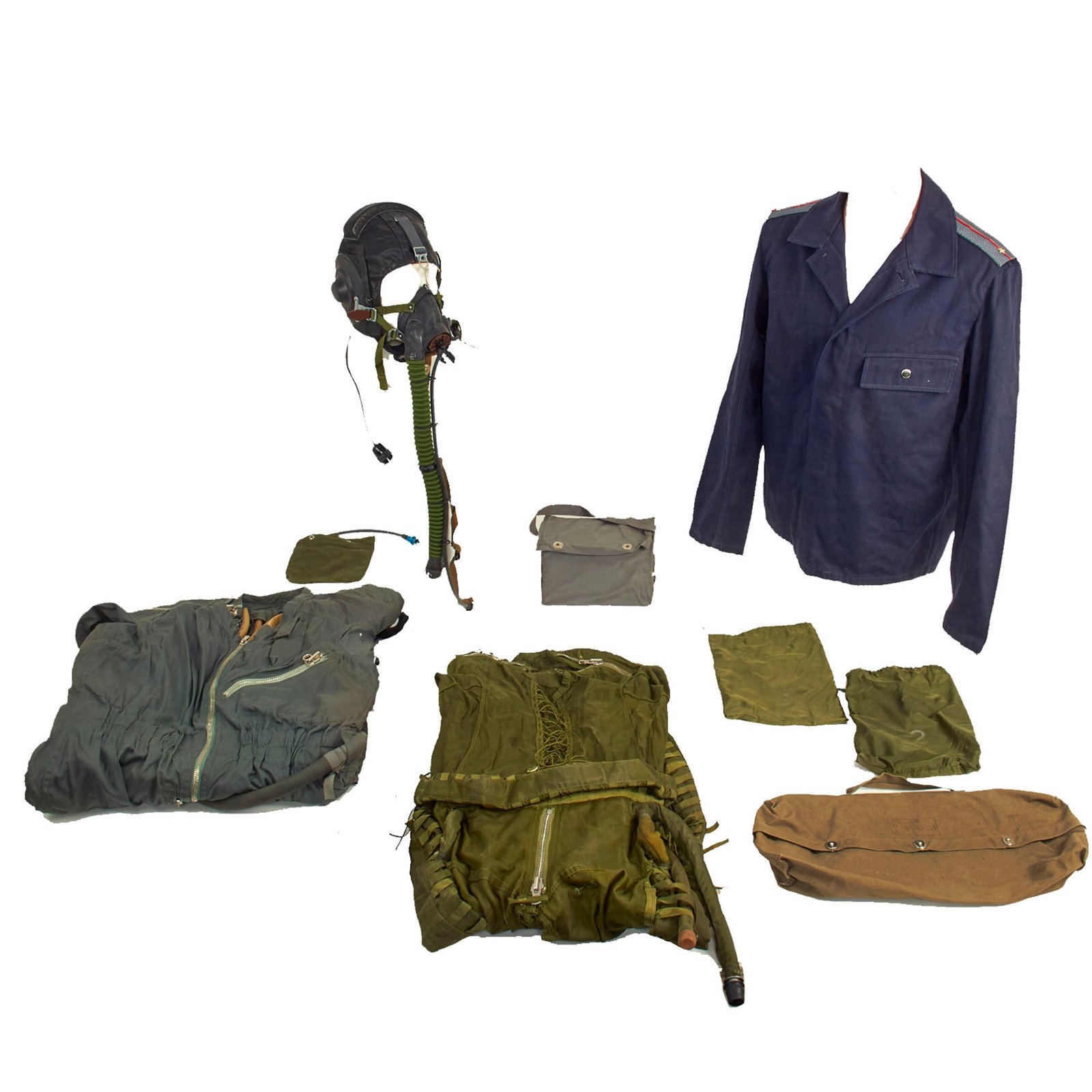 Buy Original Soviet Union Cold War Era Soviet Air Forces Pilot Lot - 9 Items | Original Firearms Antique For Sale