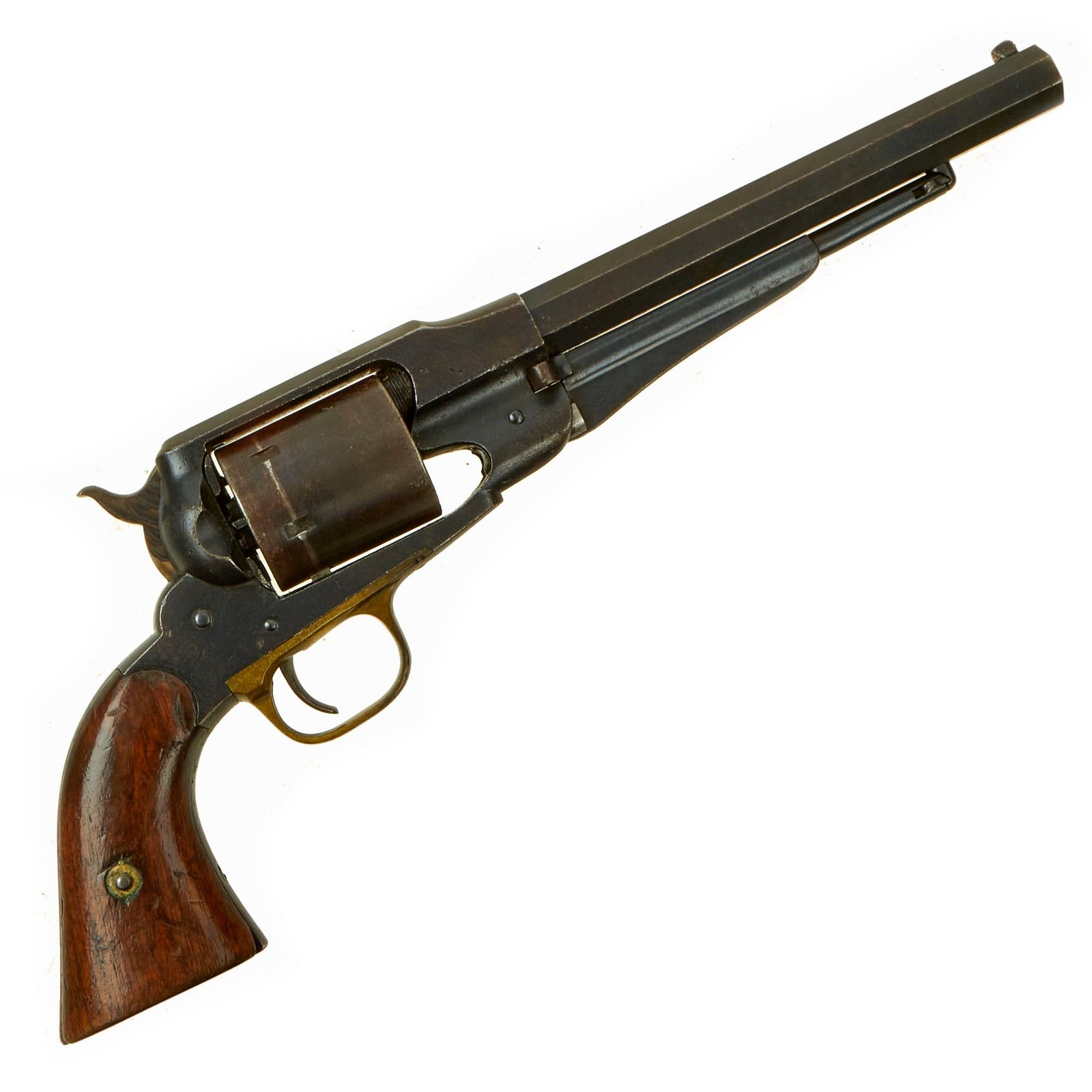 Buy Original U.S. Civil War Remington New Model 1863 Army Revolver Converted to .44 Centerfire for Frontier Use - Serial 53220 | Original Firearms Antique For Sale