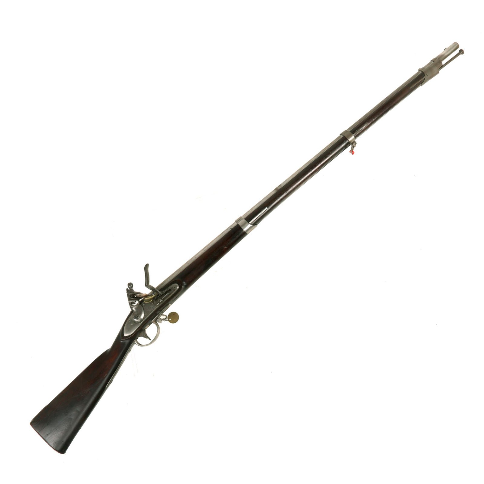 Buy Original U.S. Model 1816 Flintlock Contract Musket by Marine T. Wickham of Philadelphia with New Jersey Surcharges | Original Firearms Antique For Sale