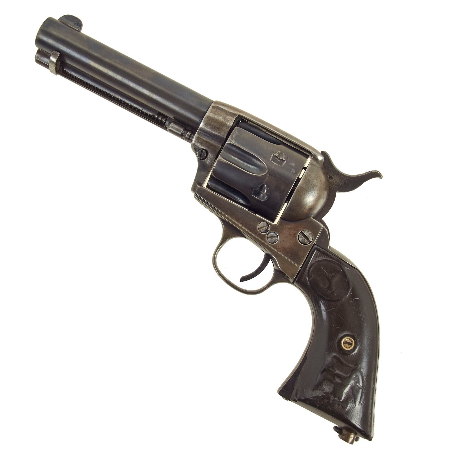 Buy Original U.S. Colt Single Action Army Revolver Converted to .38 Long Colt with 4 1/2" Barrel made in 1897 - Serial 174645 | Original Firearms Antique For Sale