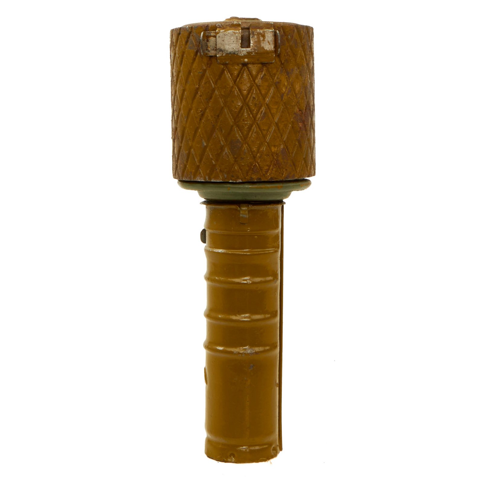 Buy Original Soviet WWII RGD-33 Inert Stick Grenade with Fragmentation Sleeve - Maker Marked | Original Firearms Antique For Sale