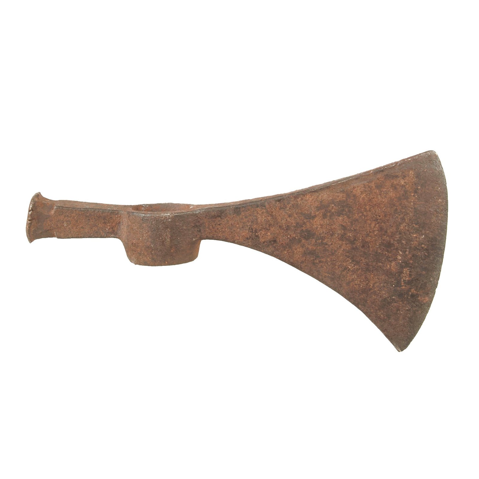 Buy Original Colonial America Late 17th Century to 18th Century Axe Head with Blacksmith’s Marking | Original Firearms Antique For Sale