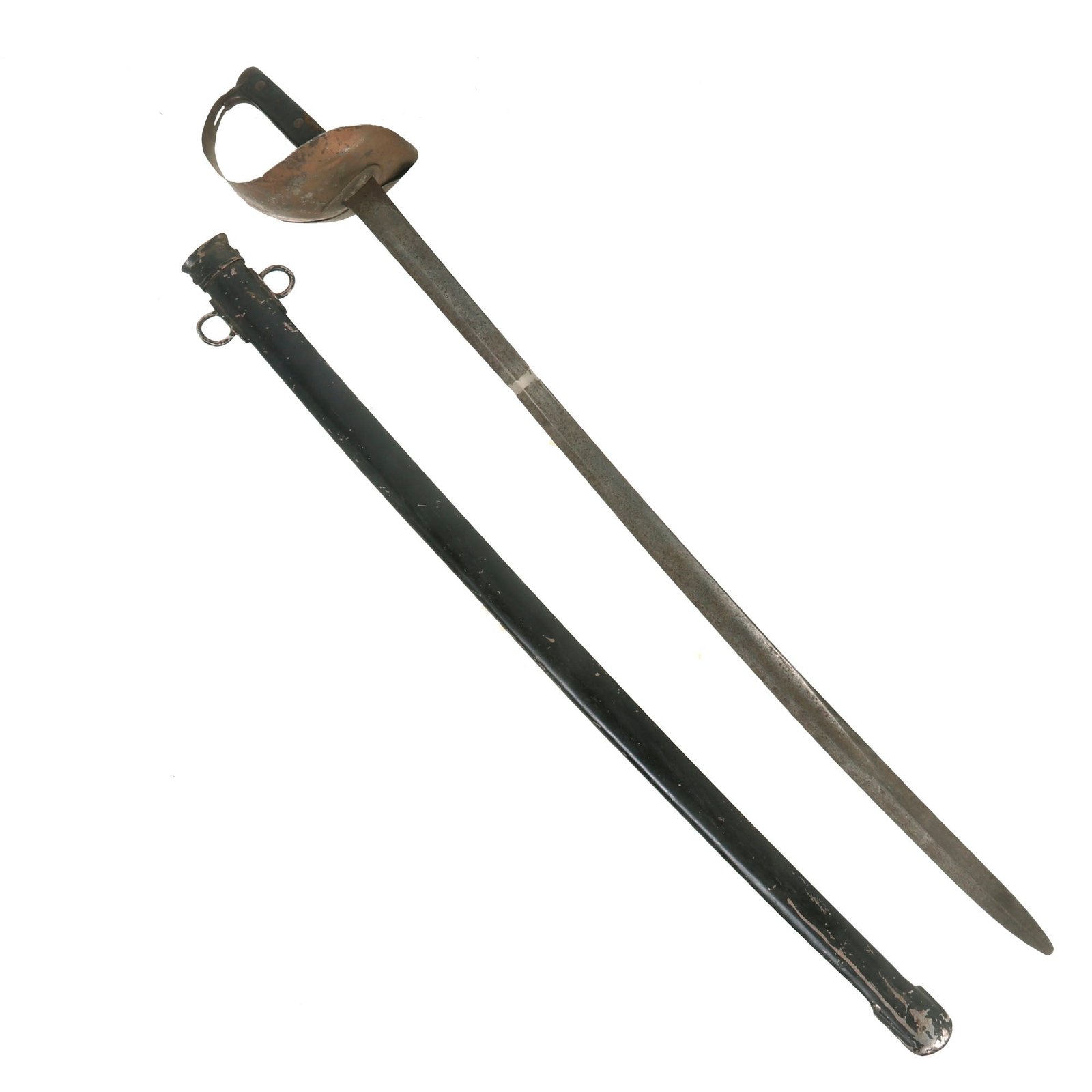 Buy Original British P-1899 Cavalry Sword with Steel Scabbard by RSAF Enfield - Dated 1900 | Original Firearms Antique For Sale