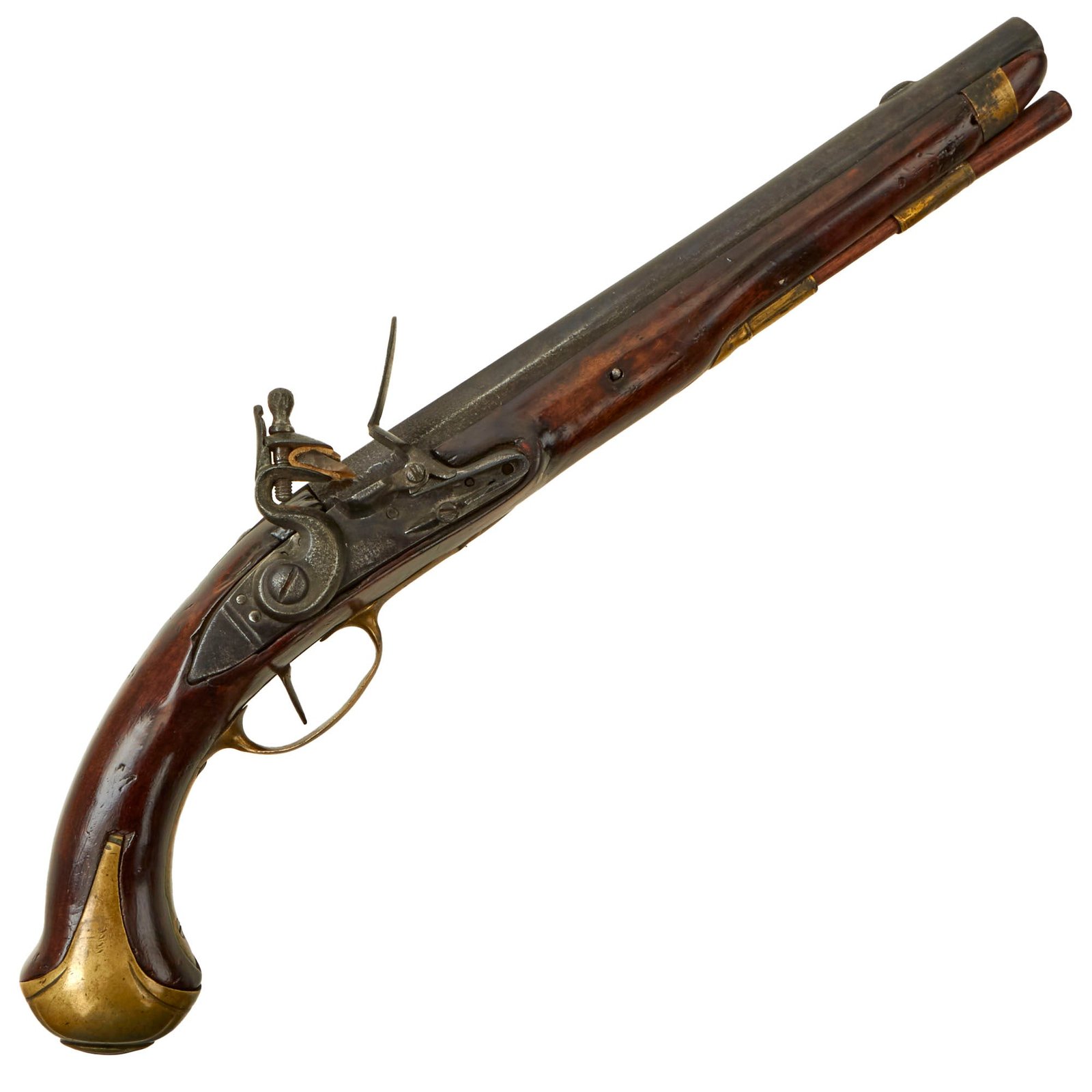 Buy Original U.S. Revolutionary War State of Maryland Marked French Model 1733 Cavalry Dragoon Flintlock Pistol - .69 Caliber | Original Firearms Antique For Sale