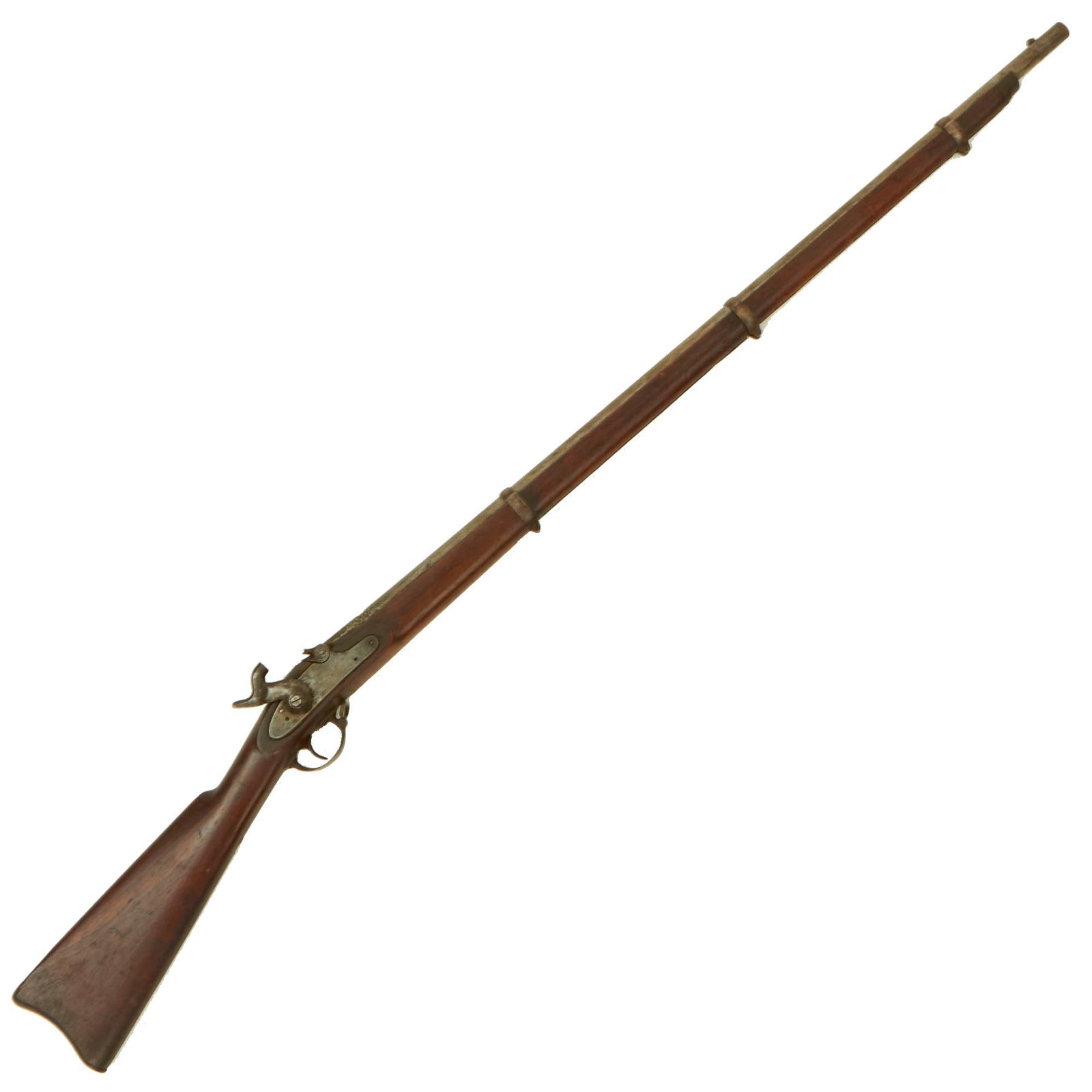 Buy Original U.S. Civil War Springfield "Special Model 1861" Rifled Musket by Lamson, Goodnow & Yale in "As Found" Condition - dated 1863 | Original Firearms Antique For Sale