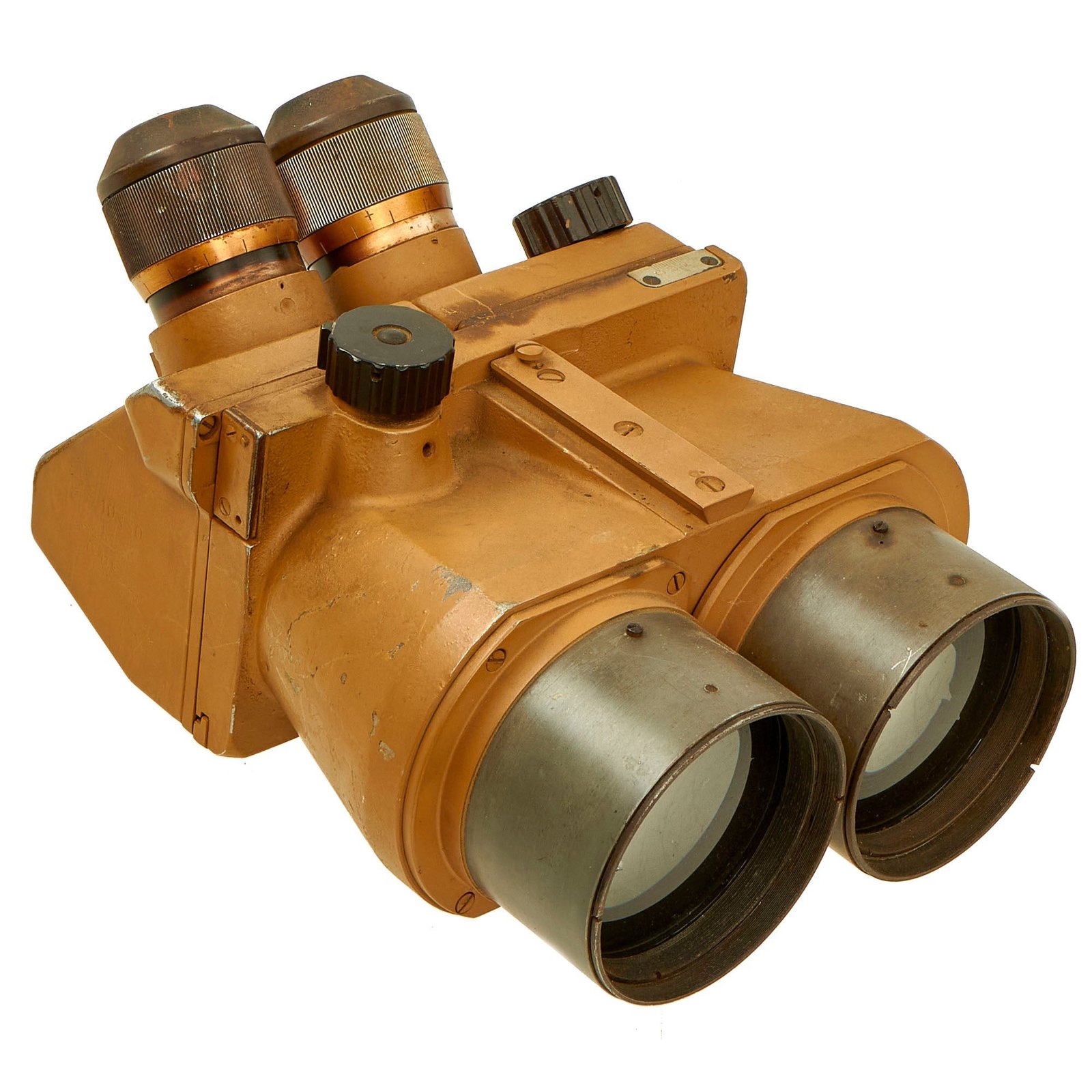 Buy Original German WWII Flak D.F. 10 x 80 Binocular Optics by Josef Schneider & Co. - Repainted | Original Firearms Antique For Sale