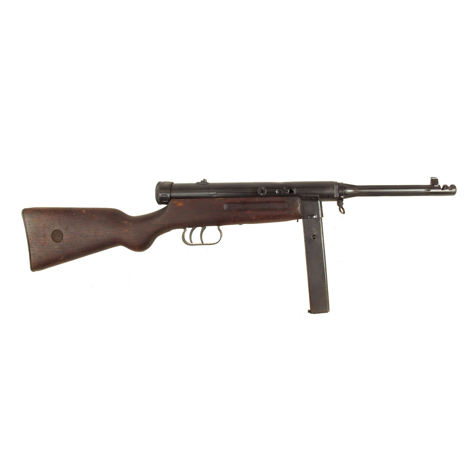 Buy Original WWII Italian Beretta MP38/42 SMG with Fluted Barrel & Display Magazine - German MP 738(i) | Original Firearms Antique For Sale