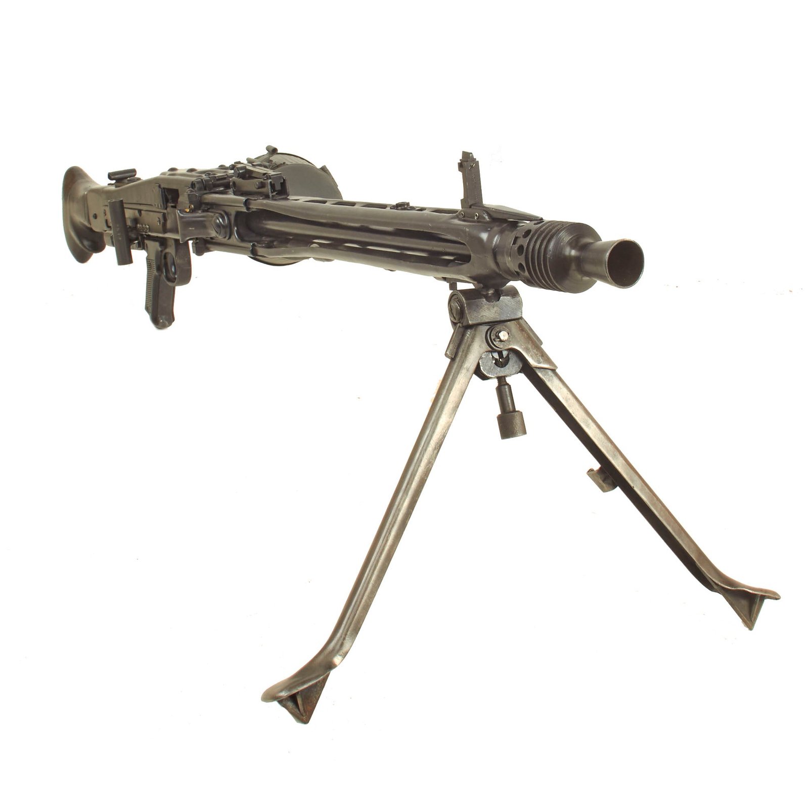 Buy Original German WWII MG 42 Display Machine Gun Marked bpr for Johannes Grossfuss Metalworking | Original Firearms Antique For Sale
