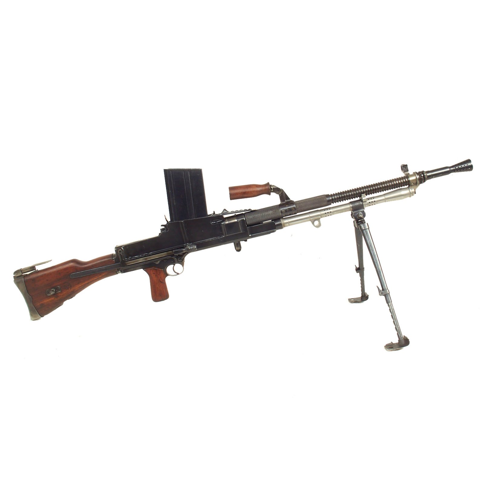 Buy Original WWII Czech ZB-30 German MG30(t) Display Machine Gun with 1937 Dated Magazine | Original Firearms Antique For Sale
