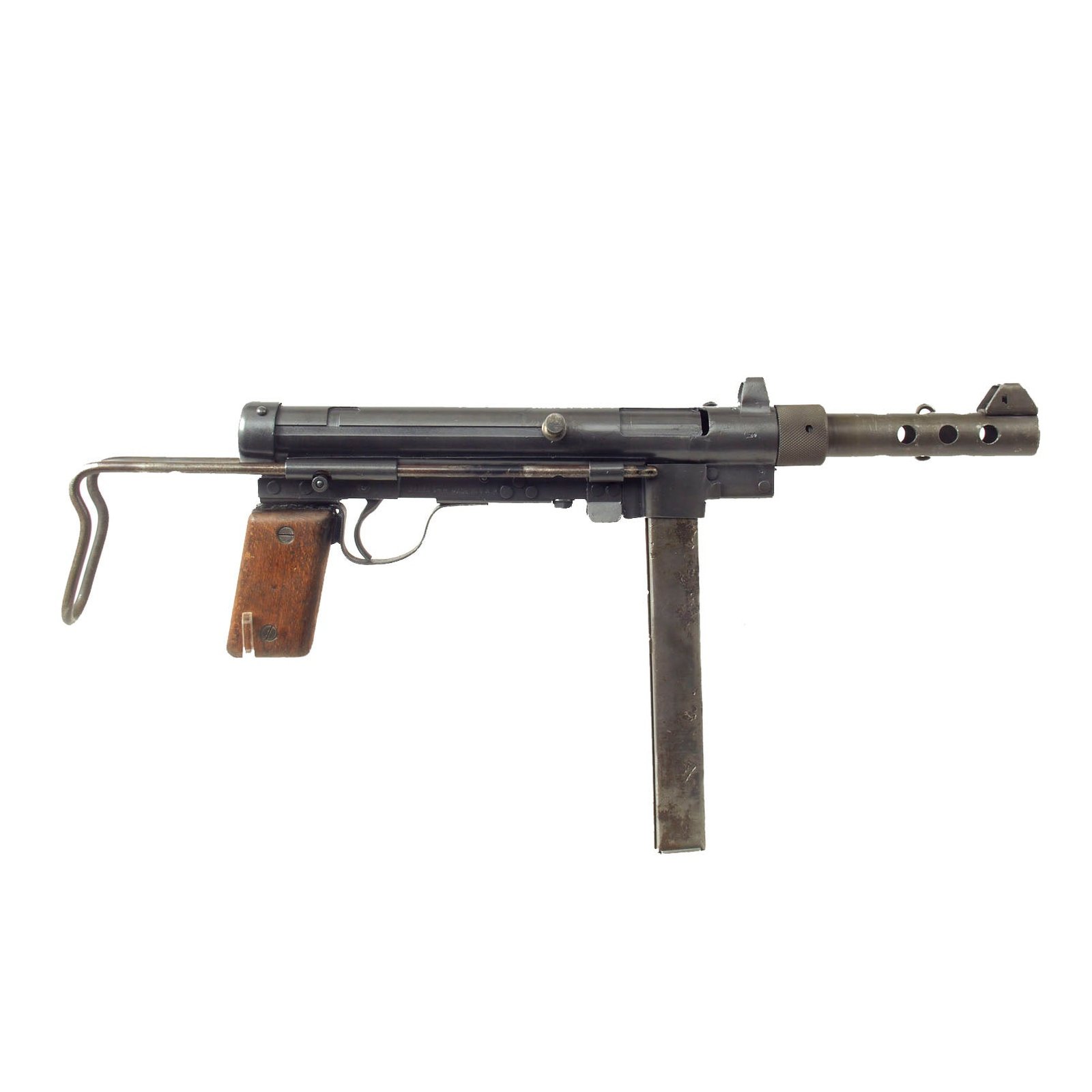 Buy Original Egyptian Akaba Carl Gustaf m/45 Display Submachine Gun SMG with Barrel Jacket & Magazine | Original Firearms Antique For Sale