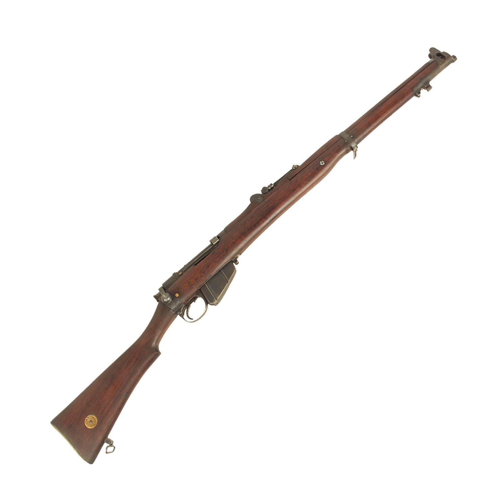 Buy Original British WWI Lee-Enfield MkI Dated 1897 Converted to S.M.L.E. in 1905 and then to .22 Trainer in 1913 - Serial 1005 | Original Firearms Antique For Sale