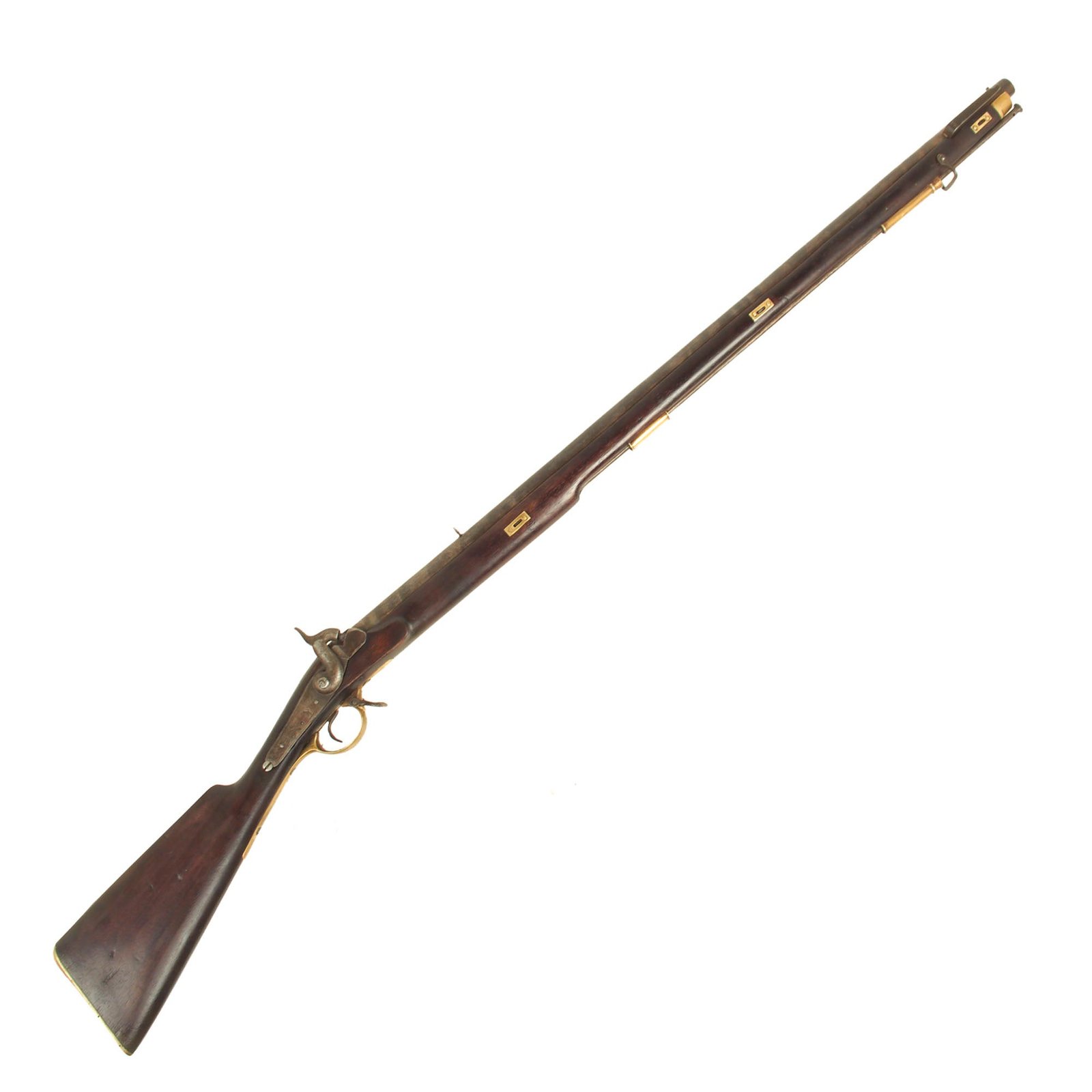 Buy Original British Made EIC Brunswick P-1841 Late Model Officer's Musket circa 1845 - British Proofed Barrel | Original Firearms Antique For Sale