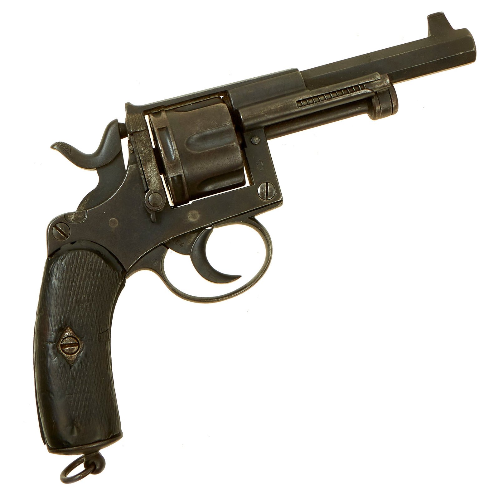 Buy Original Antique Dutch Model 1894 KNIL Colonial Military Issue Revolver in 9.4mm Black Powder | Original Firearms Antique For Sale