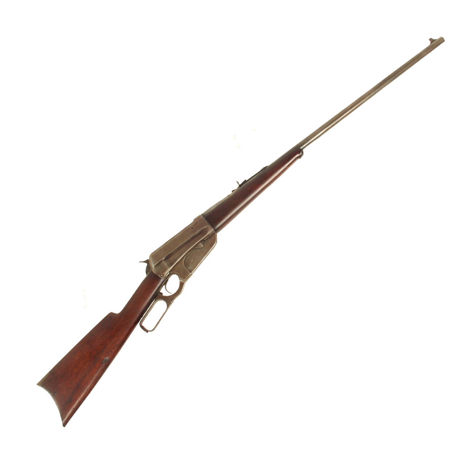 Buy Original U.S. Antique Winchester Model 1895 Lever Action Sporting Rifle in .30 U.S. made in 1896 - Serial 5063 | Original Firearms Antique For Sale