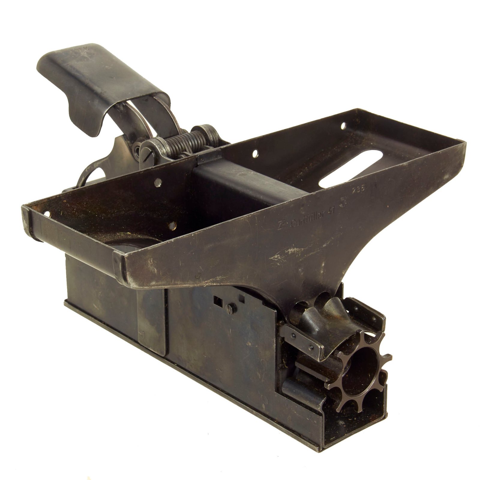 Buy Original German WWII MG 34/42 Gurtfüller 2nd Model Machine Gun Belt Loader by Hasag, Hugo Schneider AG, Abteilung Lampenfabrik, Leipzig - Dated 1943 | Original Firearms Antique For Sale