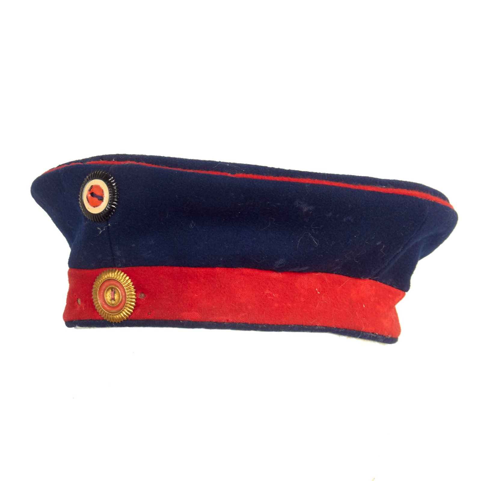 Buy Original Imperial German WWI Dunkelblau M1907 Mannschaften Other Ranks Feldmütze Field Cap with Grand Duchy of Baden Cockade - 170th (9th Baden) Infantry Regiment Marked | Original Firearms Antique For Sale
