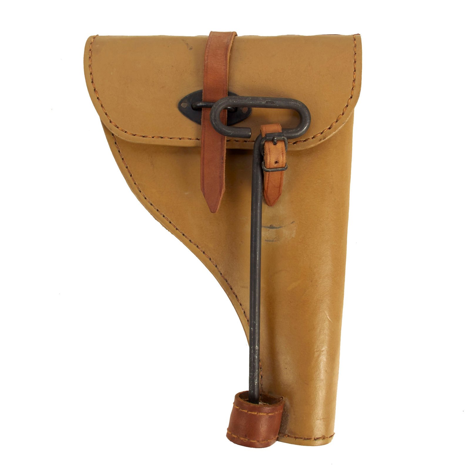 Buy German WWII LP 34 Heer Signal Flare Pistol Holster With Cleaning Rod - High End Replica | Original Firearms Antique For Sale