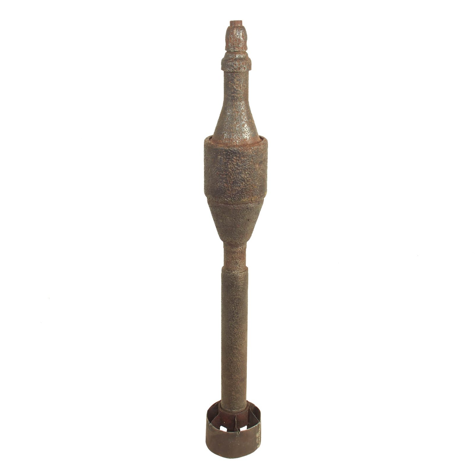 Buy Original German WWII Inert Panzerschreck RPzB 54 Anti-Tank Rocket - Ground Dug | Original Firearms Antique For Sale