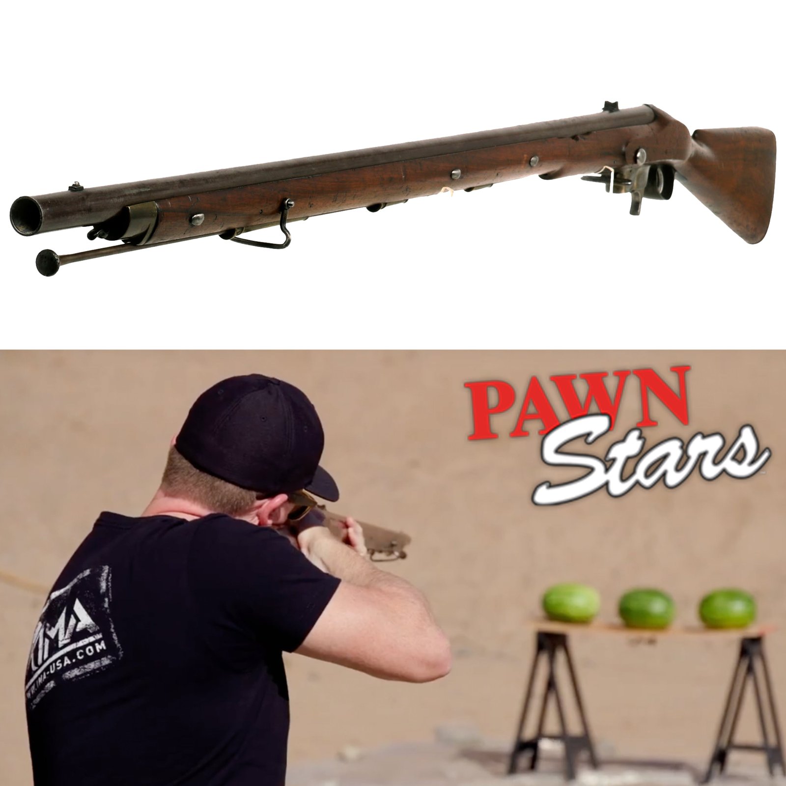 Buy Original Rare British Military 1837 Experimental Baron Heurteloup’s Koptipteur Lock Musket - Circa 1837 - As Seen on History Channel Pawn Stars | Original Firearms Antique For Sale