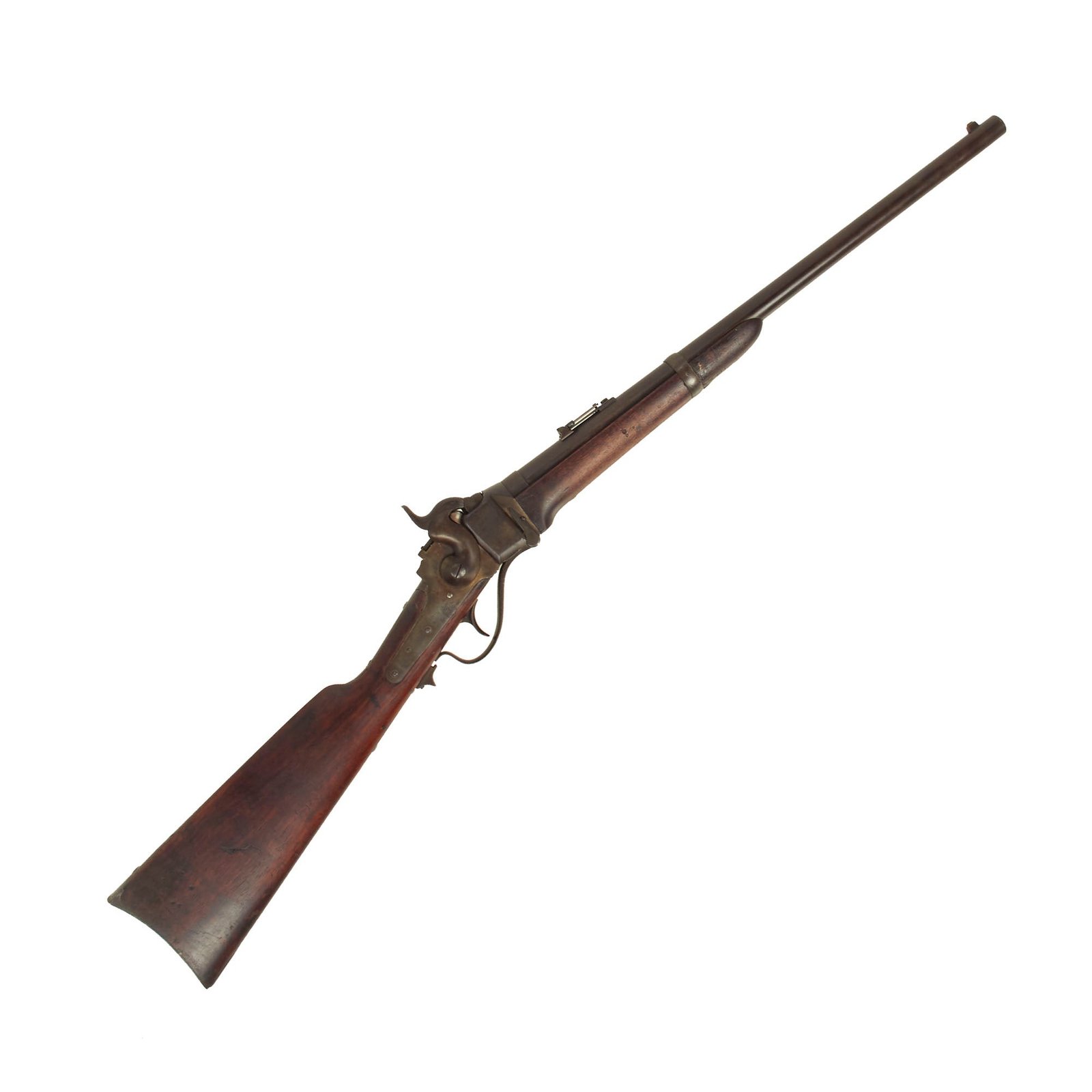 Buy Original U.S. Civil War Sharps New Model 1859 Saddle-Ring Carbine Converted to .50-70 Govt. - Serial 31061 | Original Firearms Antique For Sale