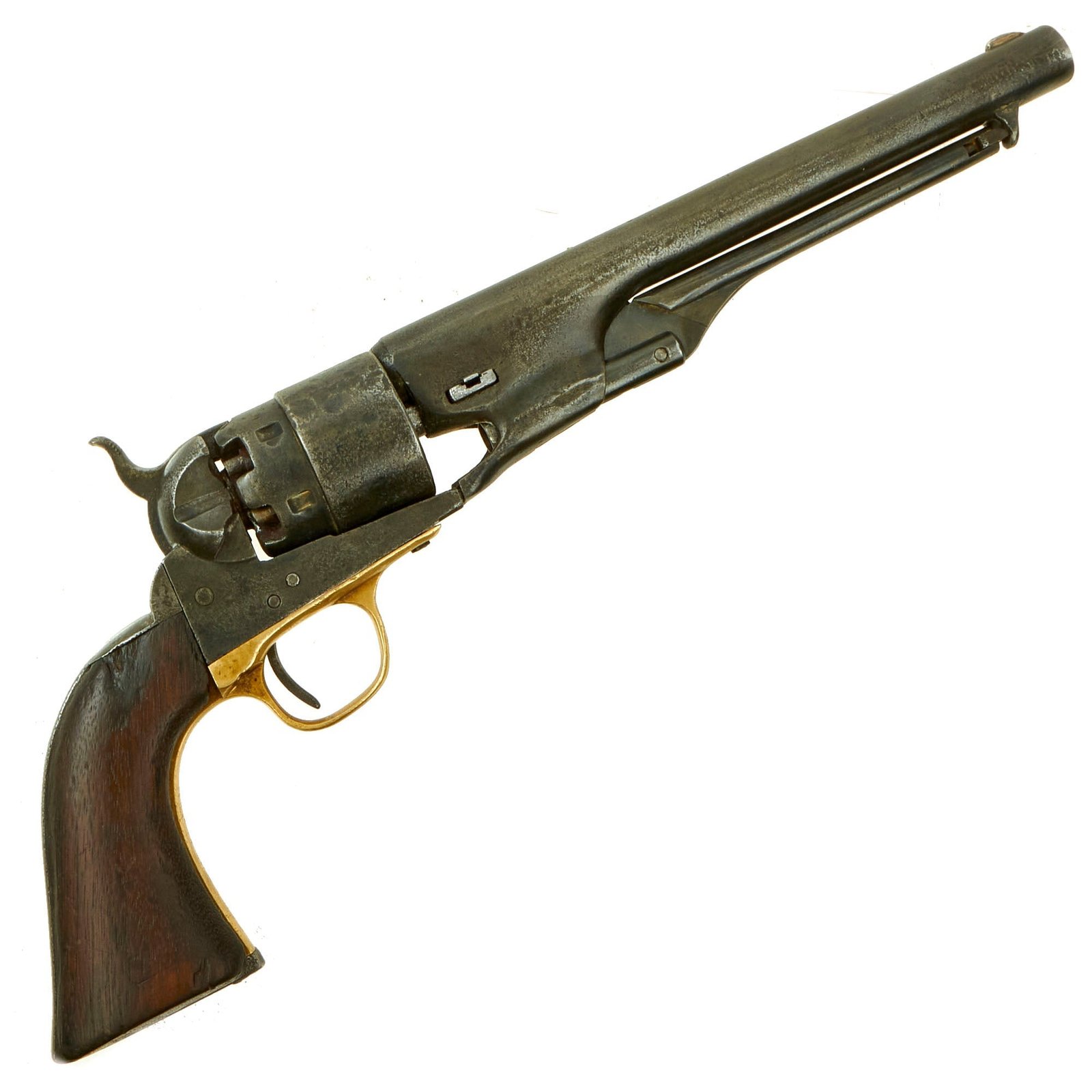 Buy Original U.S. Civil War Colt Model 1860 Army .44cal Percussion Revolver made in 1862 - Serial No. 53157 | Original Firearms Antique For Sale