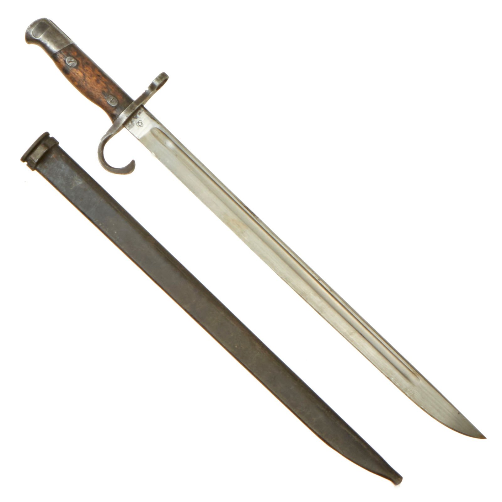 Buy Original Japanese Pre-WWII Arisaka Type 30 Bayonet by Kokura Arsenal with Scabbard | Original Firearms Antique For Sale