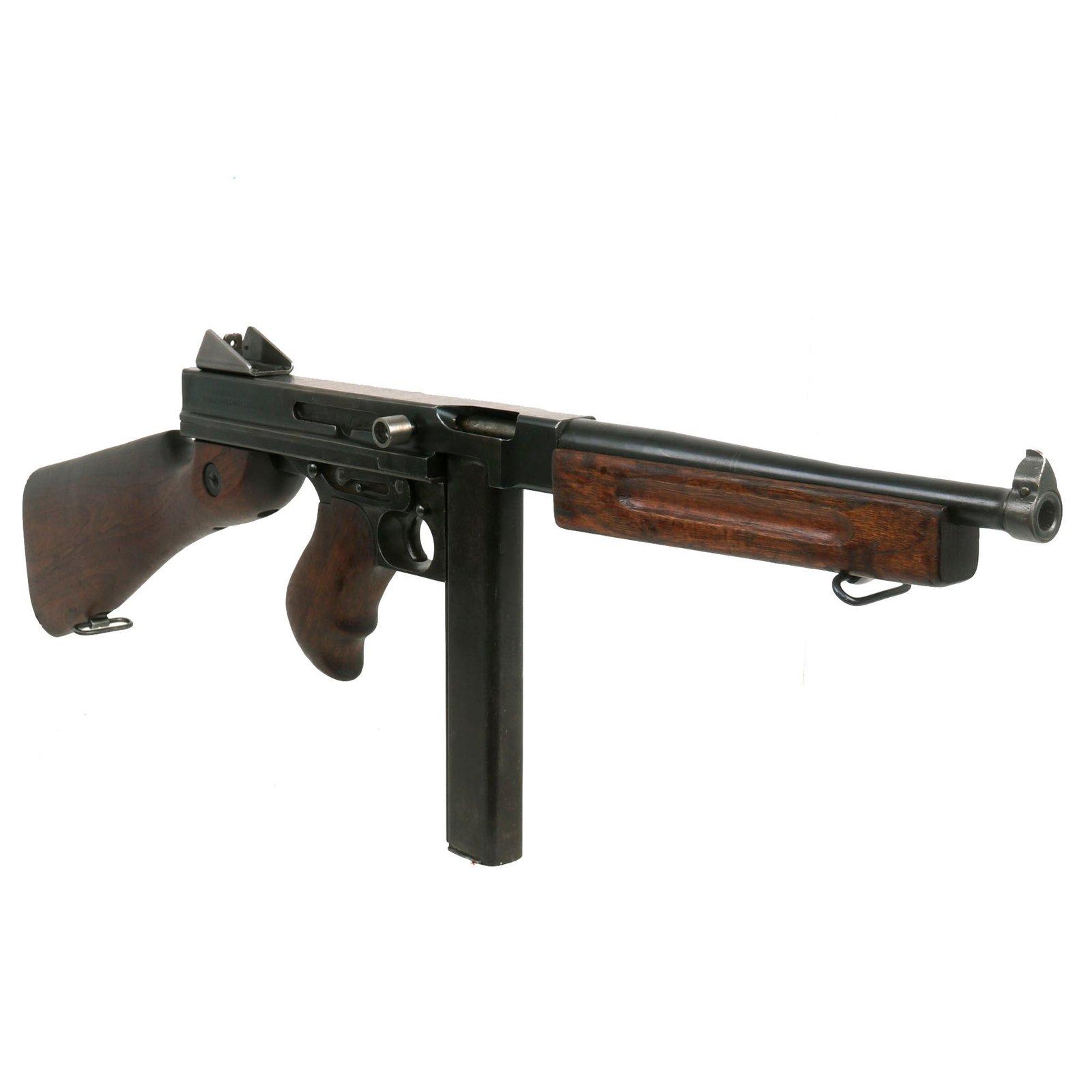 Buy Original U.S. WWII Thompson M1 Display Submachine Gun by Auto Ordnance Serial NO. 33180 - Original WWII Parts | Original Firearms Antique For Sale