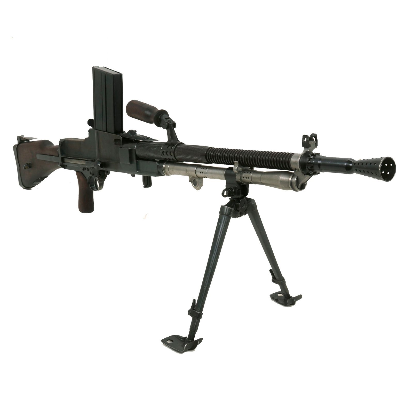 Buy Original Czech Pre-WWII Yugoslavian Contract ZB-30J German MG30(t) Display Machine Gun with 1938 Dated Magazine | Original Firearms Antique For Sale
