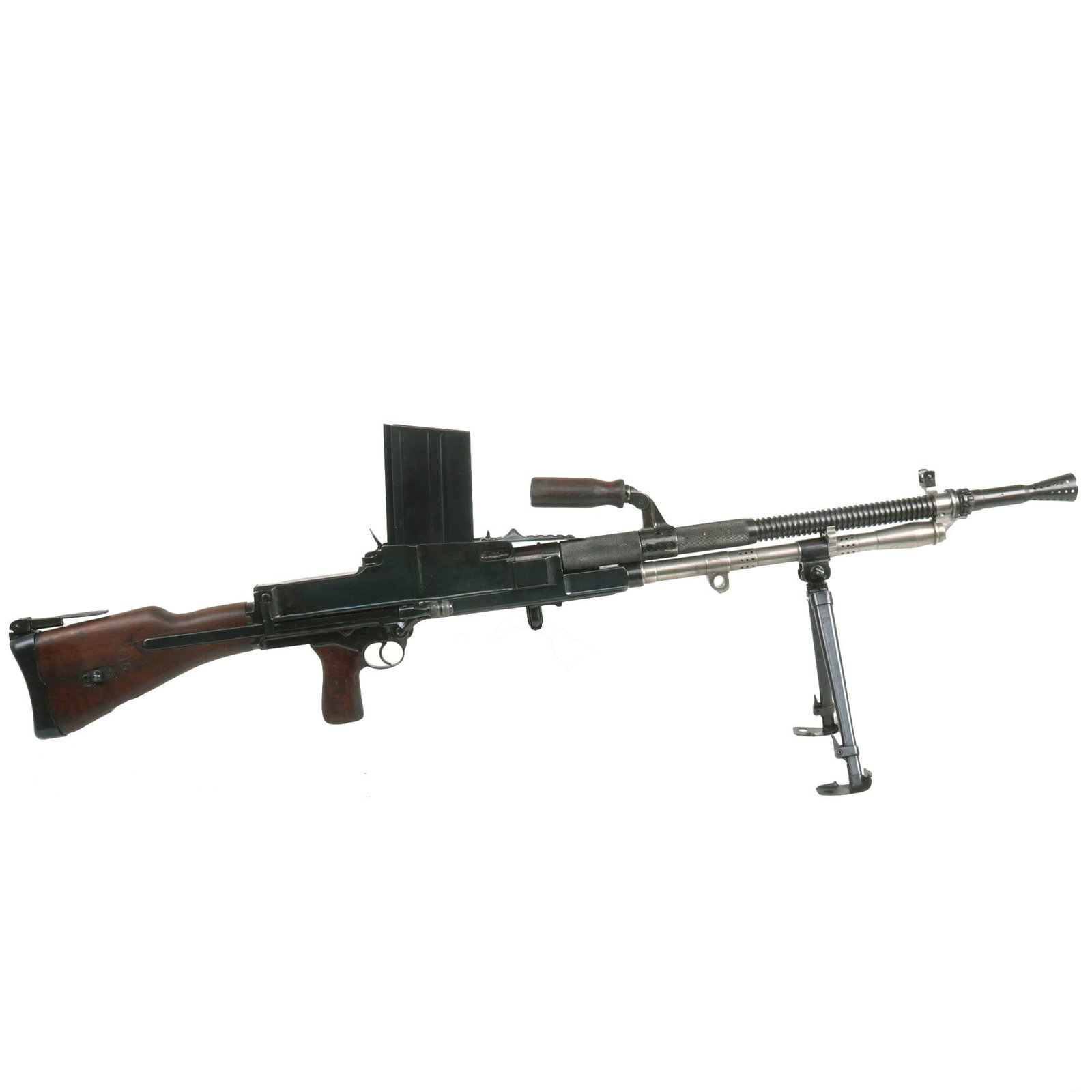 Buy Original Czech Pre-WWII Yugoslavian Contract ZB-30J German MG30(t) Display Machine Gun with Waffenamt WaA63 Marked Magazine | Original Firearms Antique For Sale