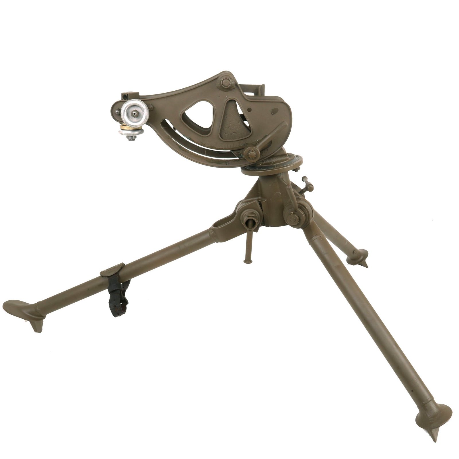 Buy Original U.S. WWII Colt Browning M1917A1 .30 Caliber Machine Gun Tripod with Cradle - Dated 1942 | Original Firearms Antique For Sale