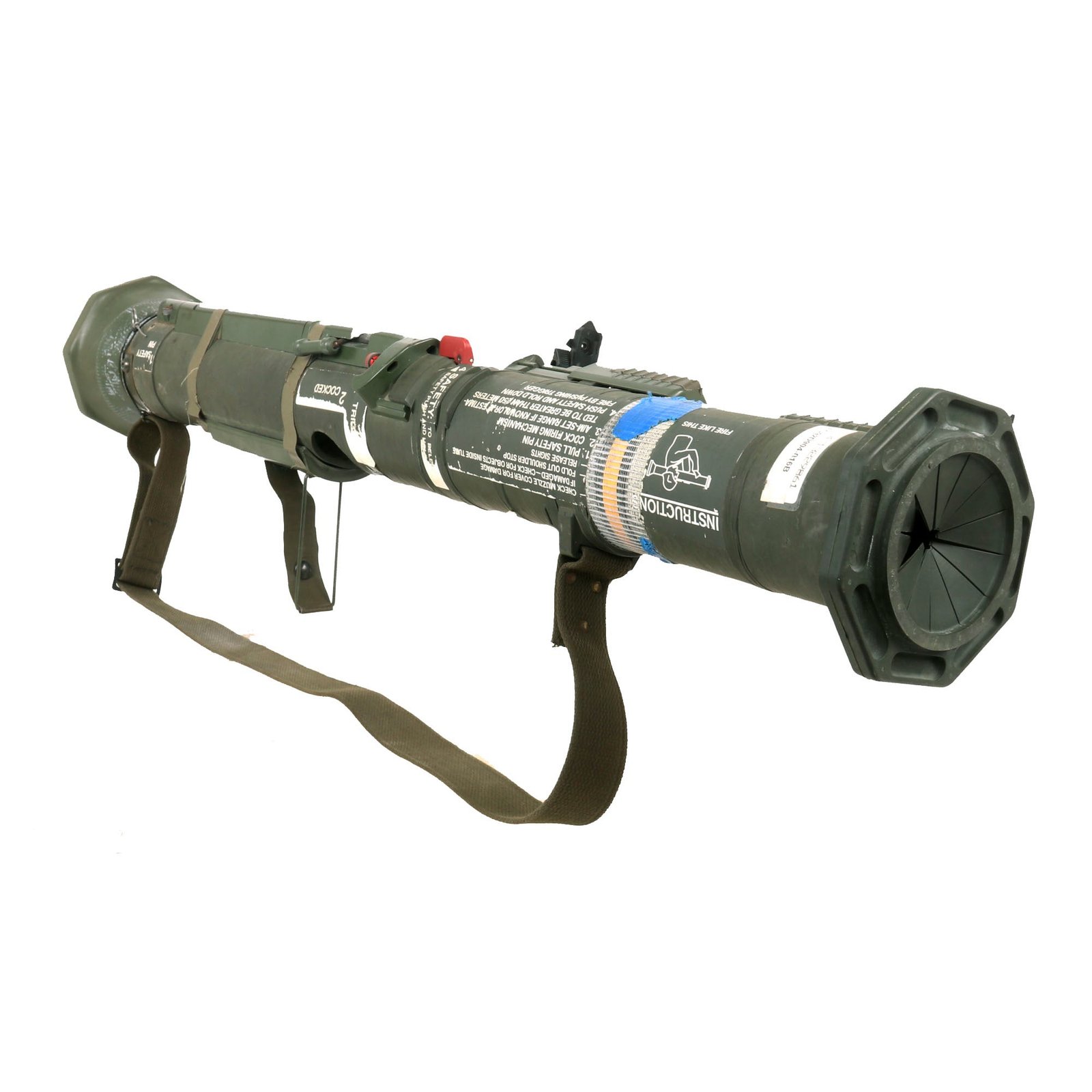 Buy Original U.S. M163 AT-4 Recoilless Smoothbore 84mm Anti-Tank Launcher with Sling - Inert | Original Firearms Antique For Sale