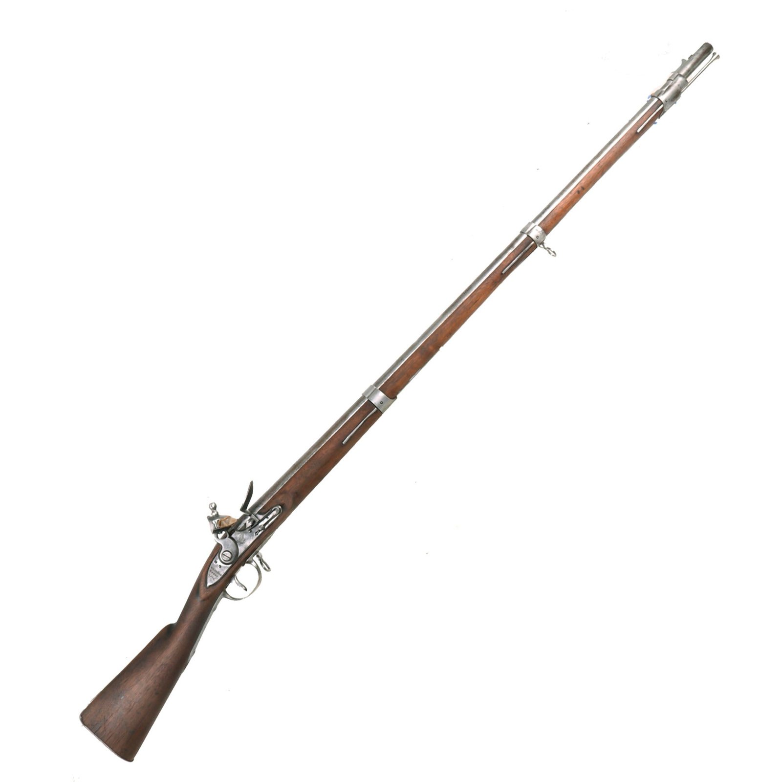 Buy Original U.S. War of 1812 Harpers Ferry Charleville Type III Flintlock Musket Issued to Pennsylvania Militia - dated 1812 | Original Firearms Antique For Sale
