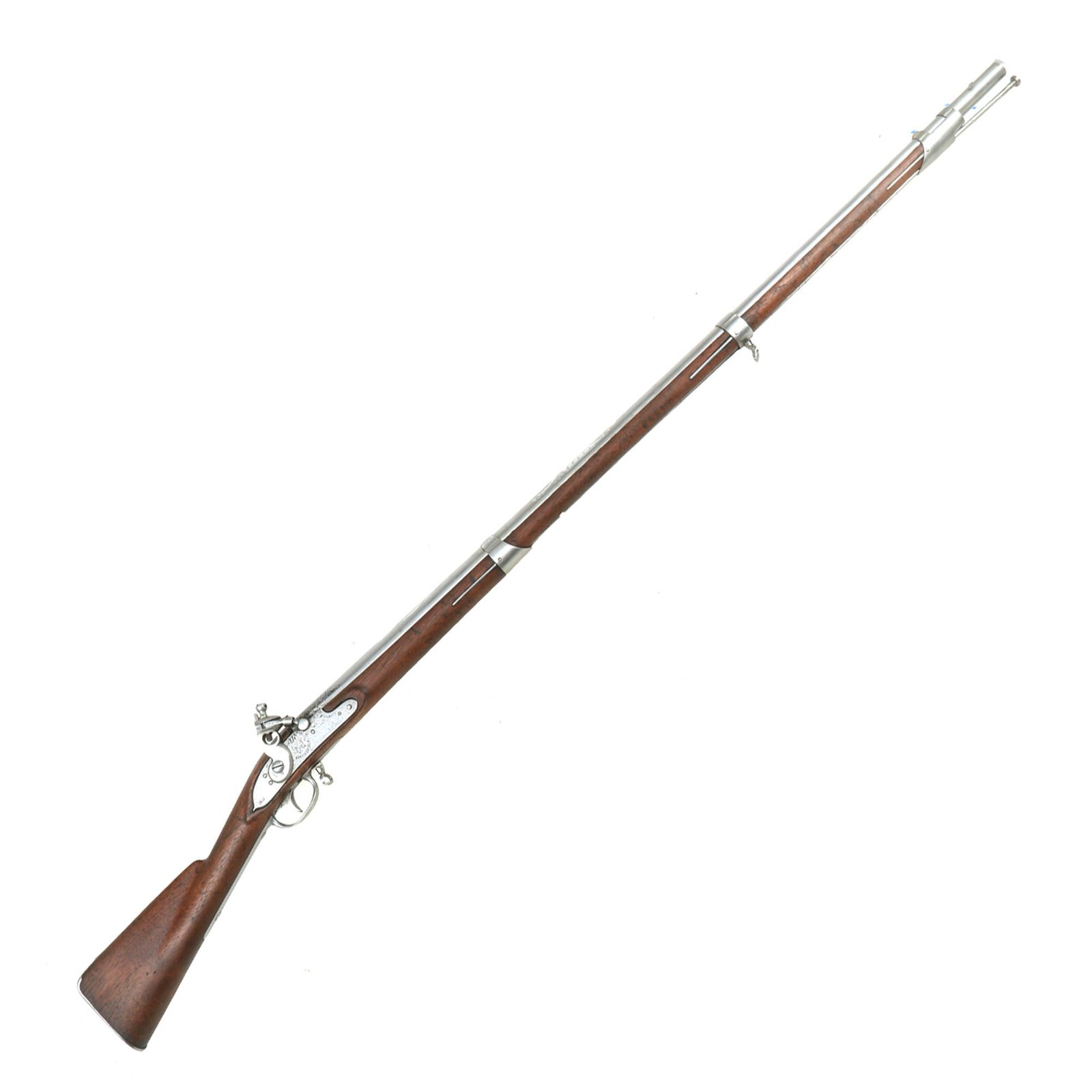 Buy Original U.S. War of 1812 Model 1795 Percussion Converted Musket by Springfield Armory with Hammer Insert - dated 1812 | Original Firearms Antique For Sale