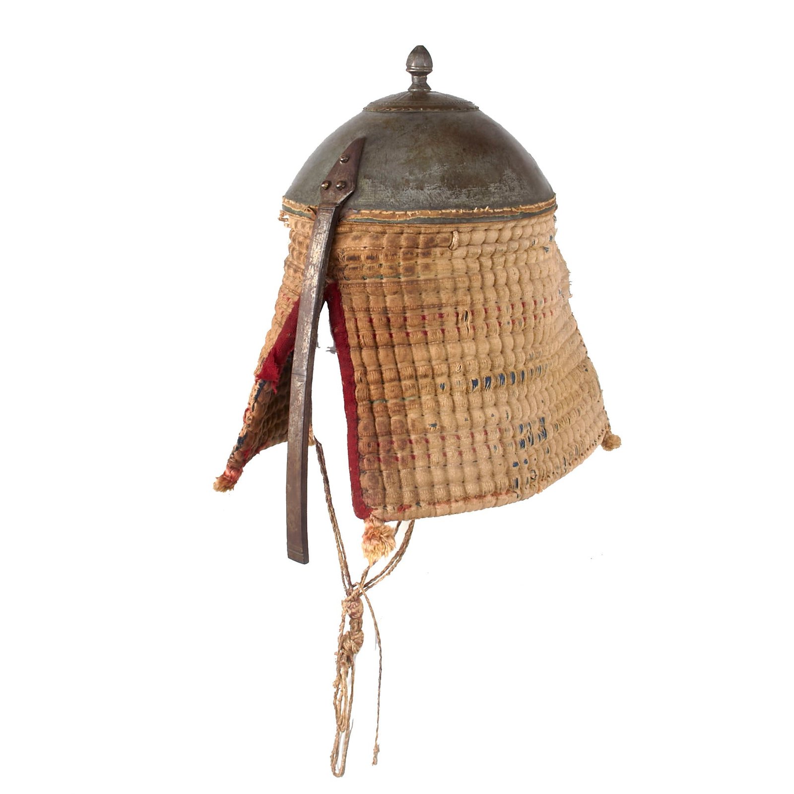 Buy Original British Mahdist War Battle of Omdurman Mahdist Helmet Captured by Victoria Cross Recipient “The Sphinx” Major General Sir Nevill Maskelyne Smyth with Capture Note | Original Firearms Antique For Sale